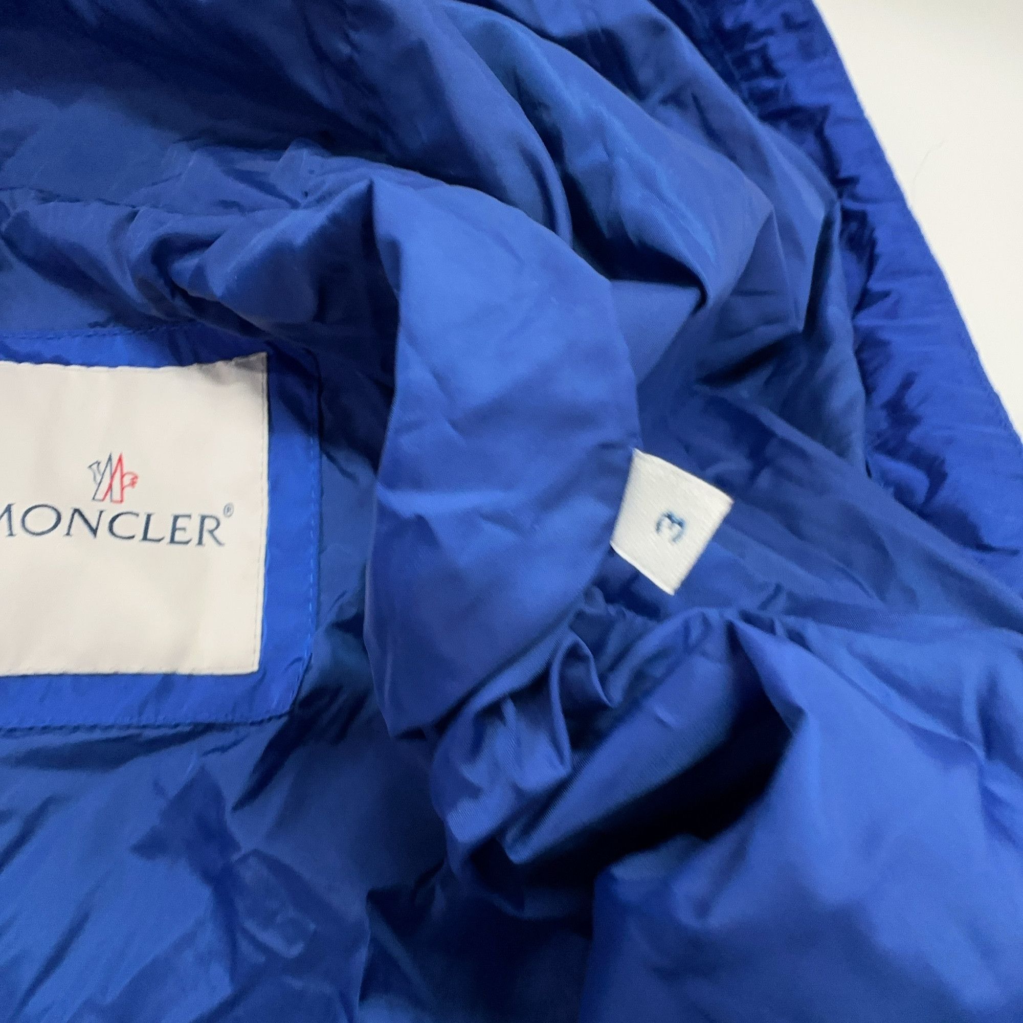 Moncler × Off-White Moncler x Off-White Logo Print Light Jacket Size L Size US L / EU 52-54 / 3 - 3 Thumbnail