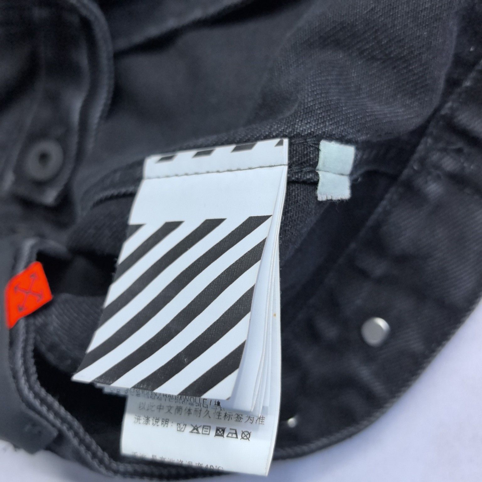Off-White Off-White Tape Arrow Denim Jacket Size S Size US S / EU 44-46 / 1 - 7 Thumbnail