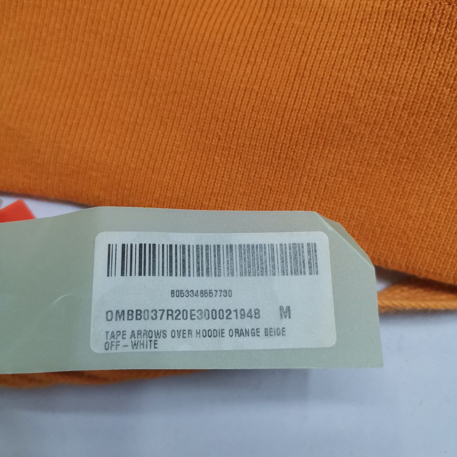 Off-White Off-White Tape Arrows Hoodie Size M Size US M / EU 48-50 / 2 - 6 Thumbnail