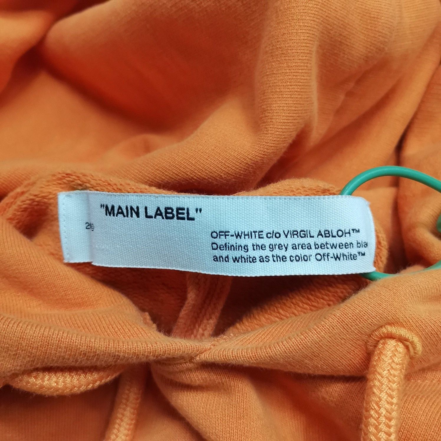 Off-White Off-White Tape Arrows Hoodie Size M Size US M / EU 48-50 / 2 - 3 Thumbnail