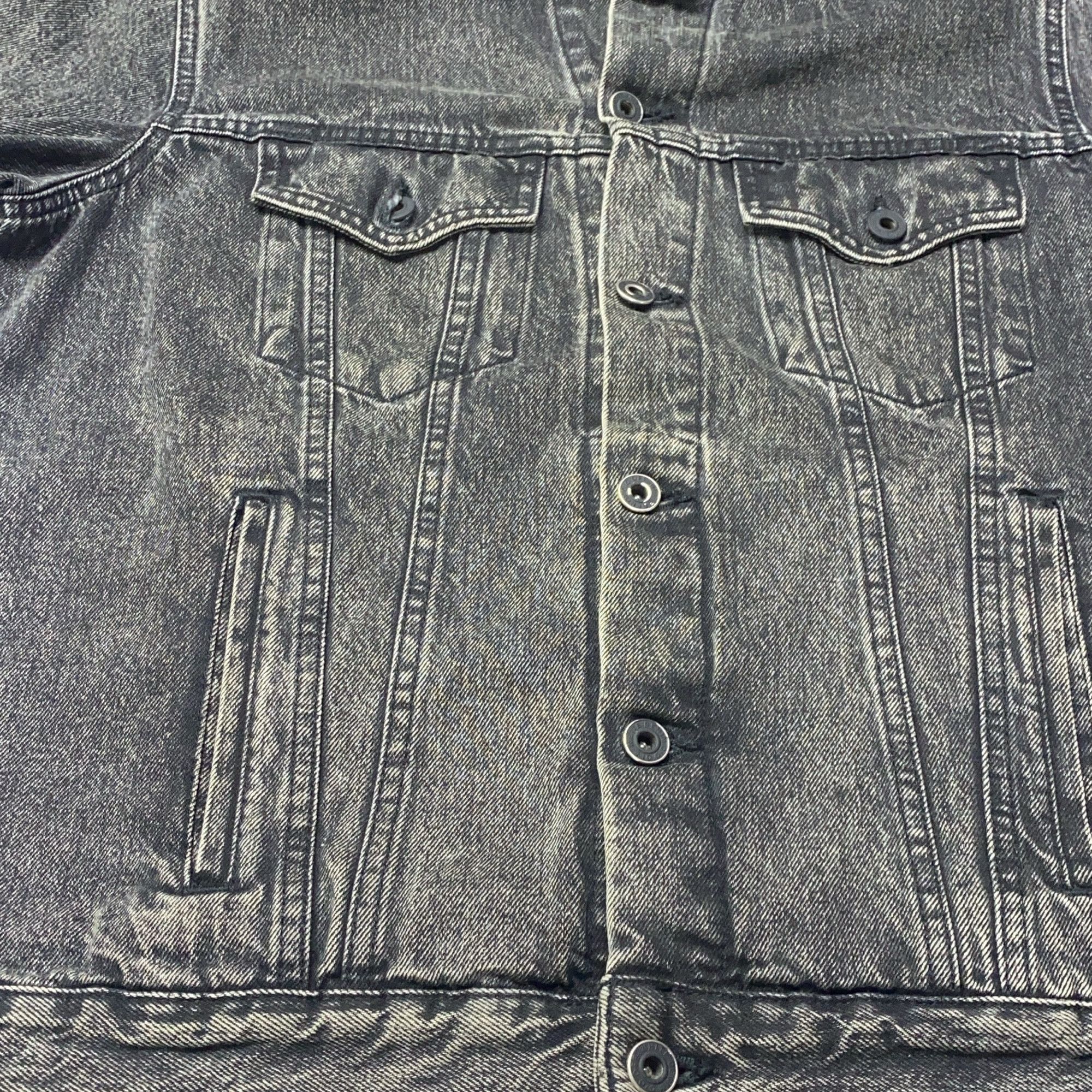 Off-White OFF-WHITE Graphic Artwork Denim Jacket L Size US L / EU 52-54 / 3 - 10 Thumbnail
