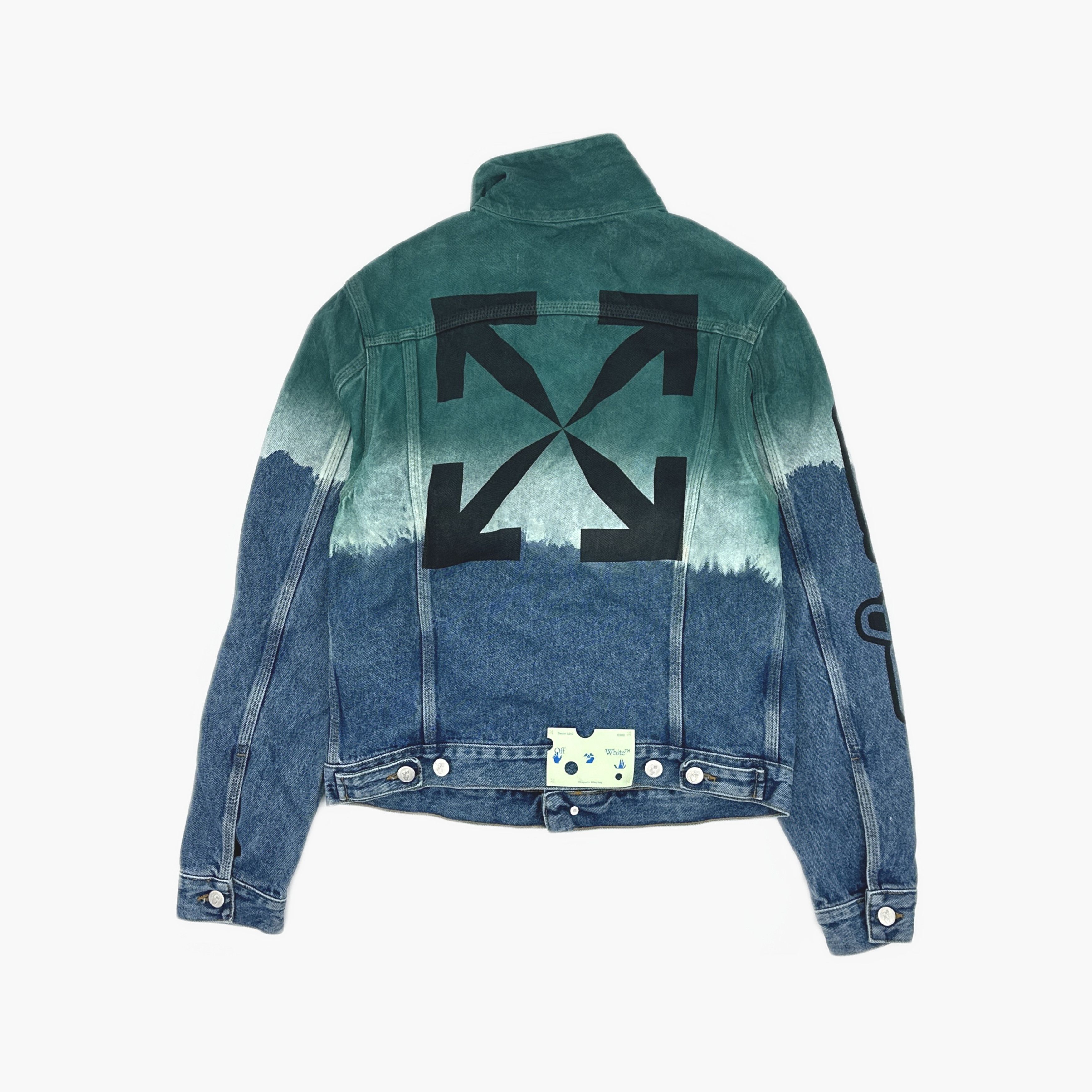 Off-White Off-White Gradient Denim Jacket Size XS Size US XS / EU 42 / 0 - 2 Thumbnail