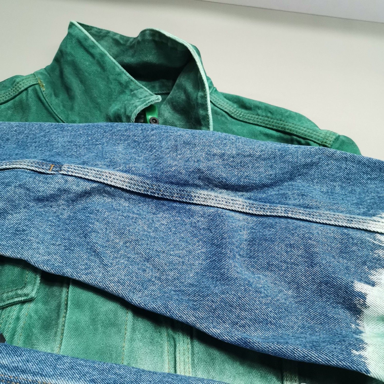Off-White Off-White Gradient Denim Jacket Size XS Size US XS / EU 42 / 0 - 9 Thumbnail