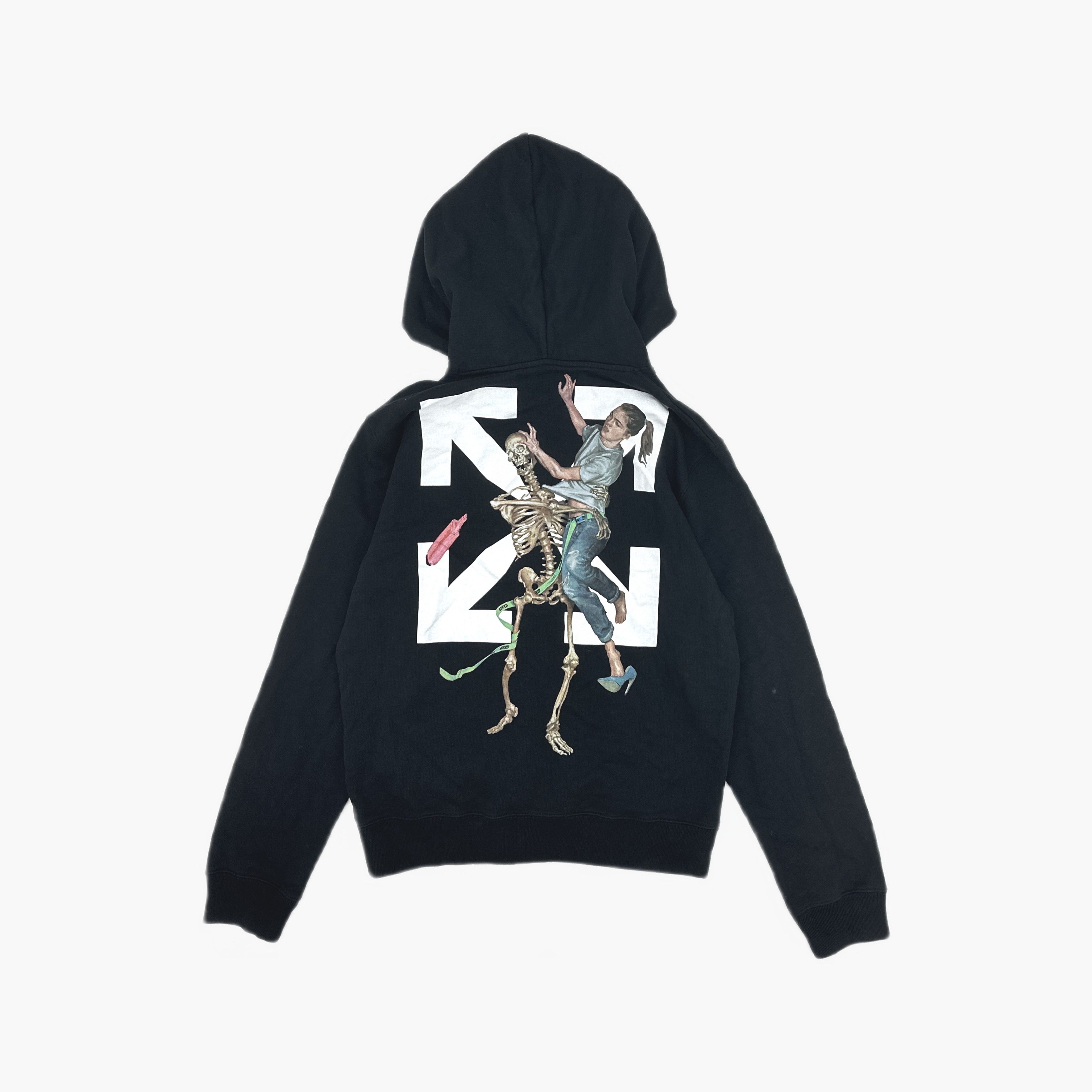 Off-White OFF-WHITE Pascal Skeleton Hoodie Size L Size US L / EU 52-54 / 3 - 2 Thumbnail