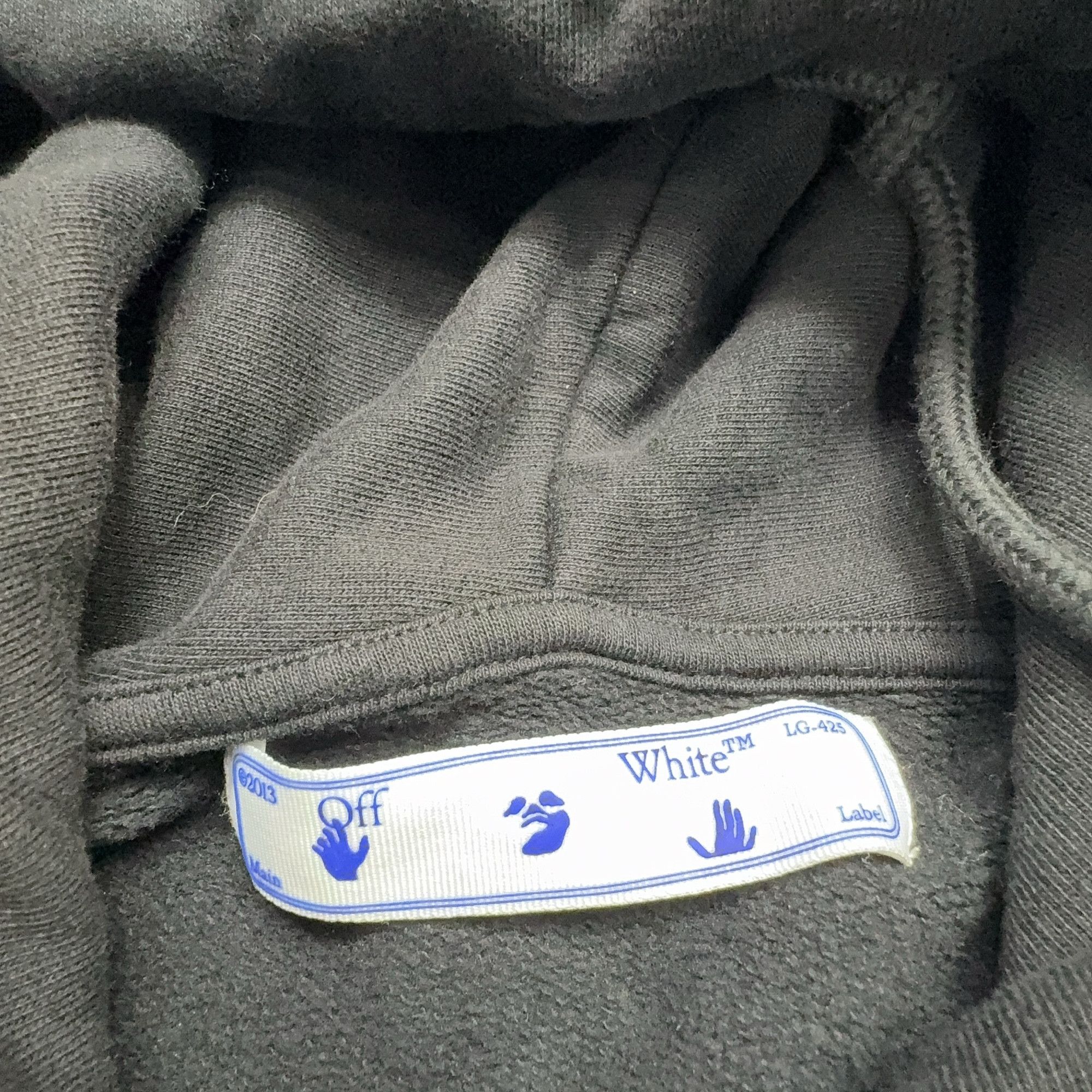 Off-White OFF-WHITE Pascal Skeleton Hoodie Size L Size US L / EU 52-54 / 3 - 5 Thumbnail