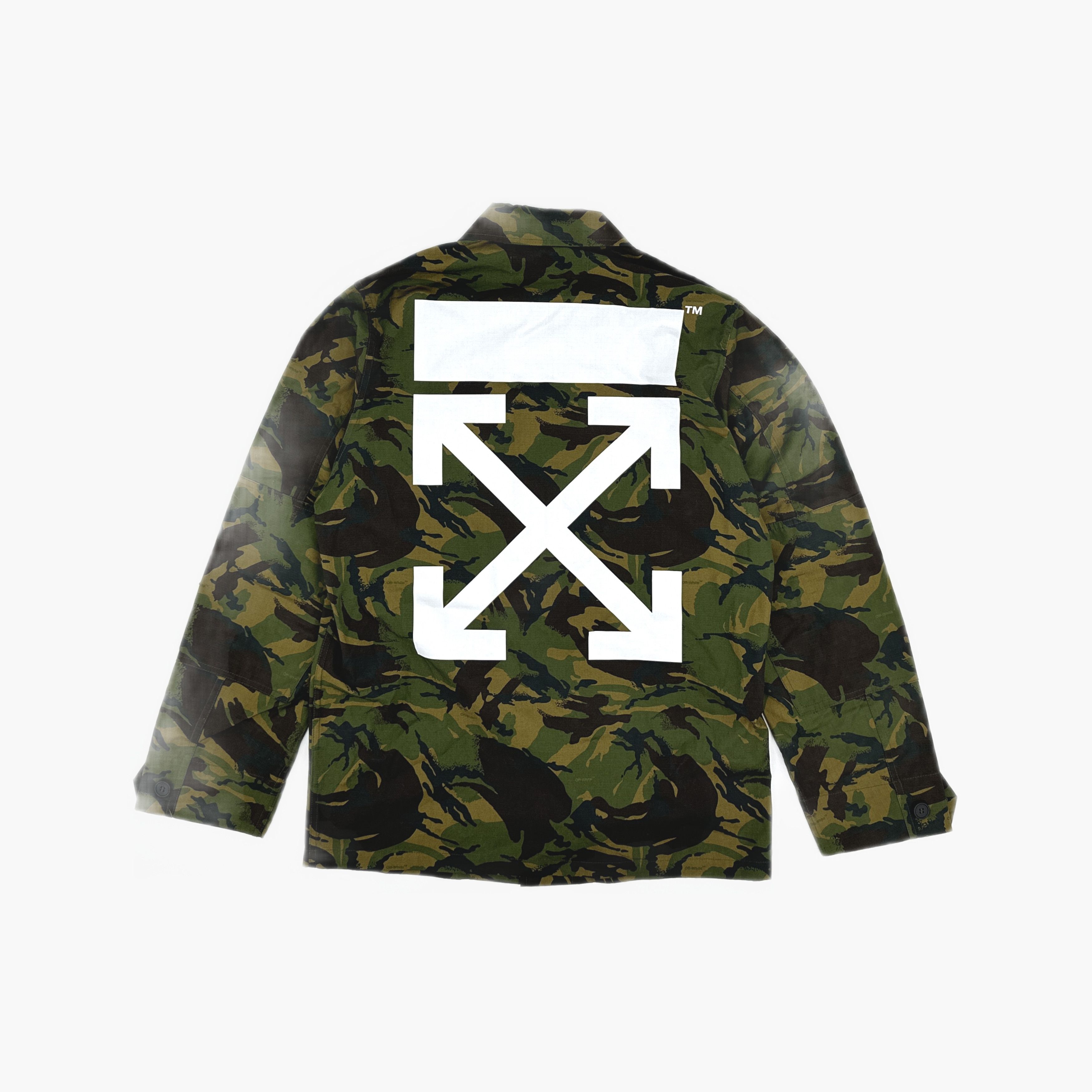 Off-White Off-White Camouflage Patch Field Jacket Size XS Size US XS / EU 42 / 0 - 2 Thumbnail