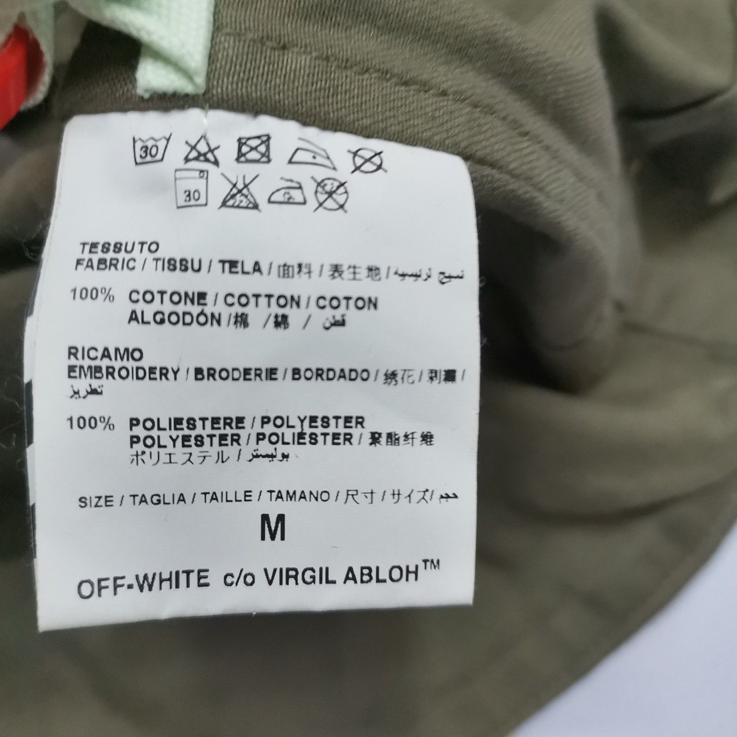 Off-White OFF-WHITE Floral Embroidery Field Jacket Size M Size US M / EU 48-50 / 2 - 4 Thumbnail