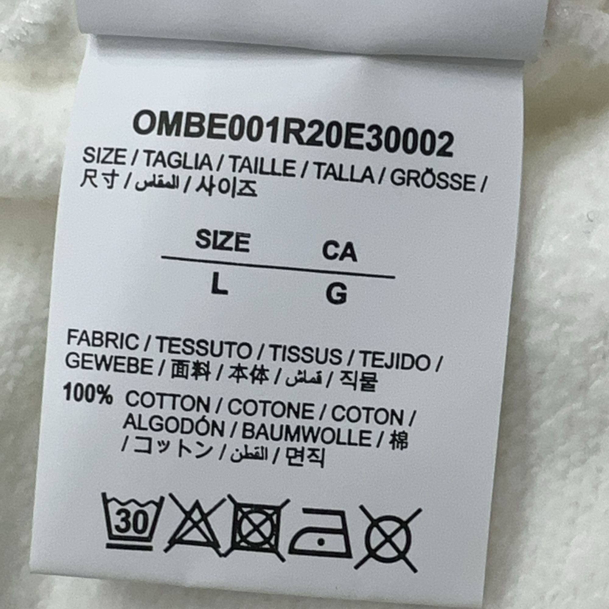 Off-White OFF-WHITE Tape Arrows Zip Hoodie Size L Size US L / EU 52-54 / 3 - 5 Thumbnail