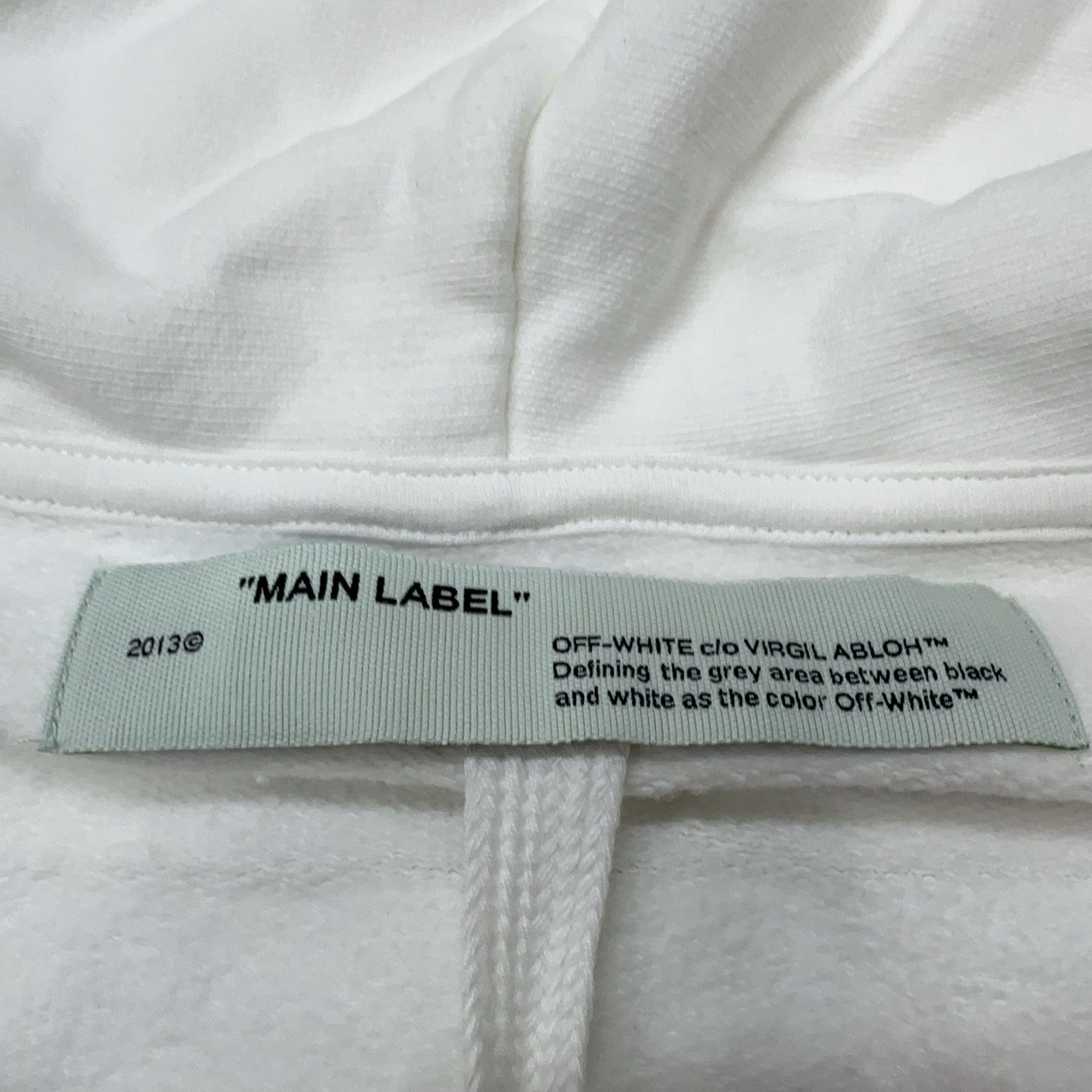 Off-White OFF-WHITE Tape Arrows Zip Hoodie Size L Size US L / EU 52-54 / 3 - 3 Thumbnail