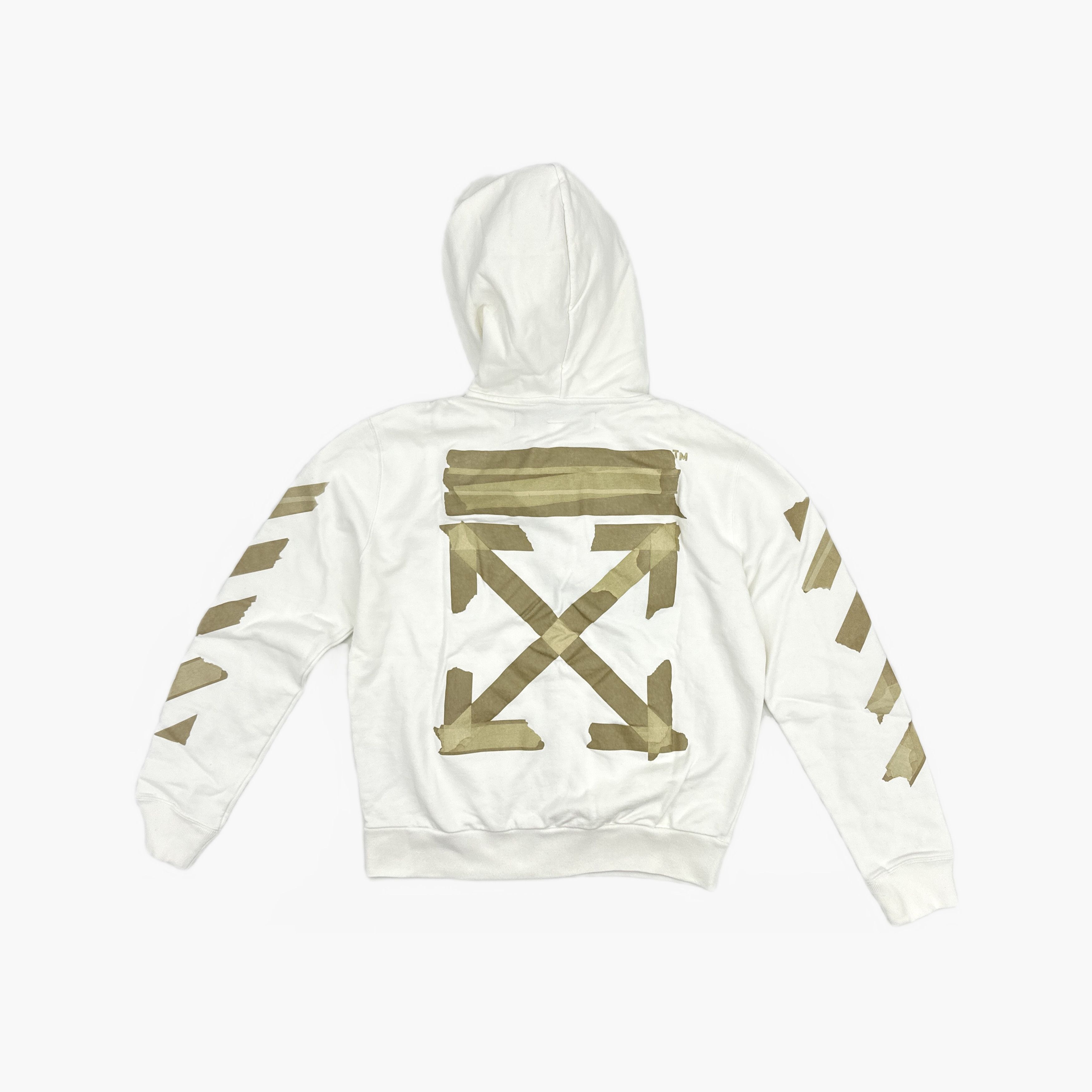 Off-White OFF-WHITE Tape Arrows Zip Hoodie Size L Size US L / EU 52-54 / 3 - 2 Thumbnail