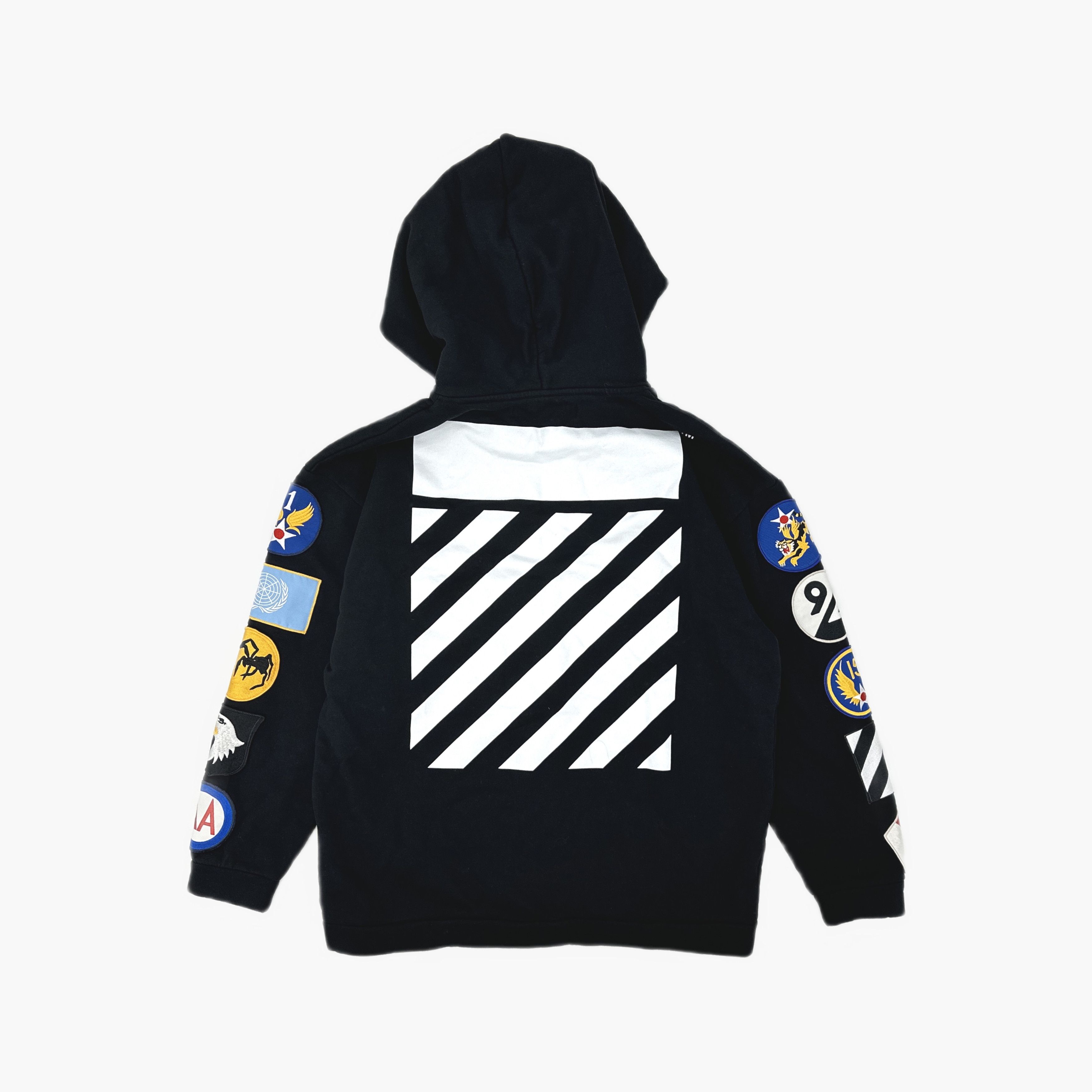 Off-White OFF-WHITE Patch Logo Zip Hoodie Size S Size US S / EU 44-46 / 1 - 2 Thumbnail