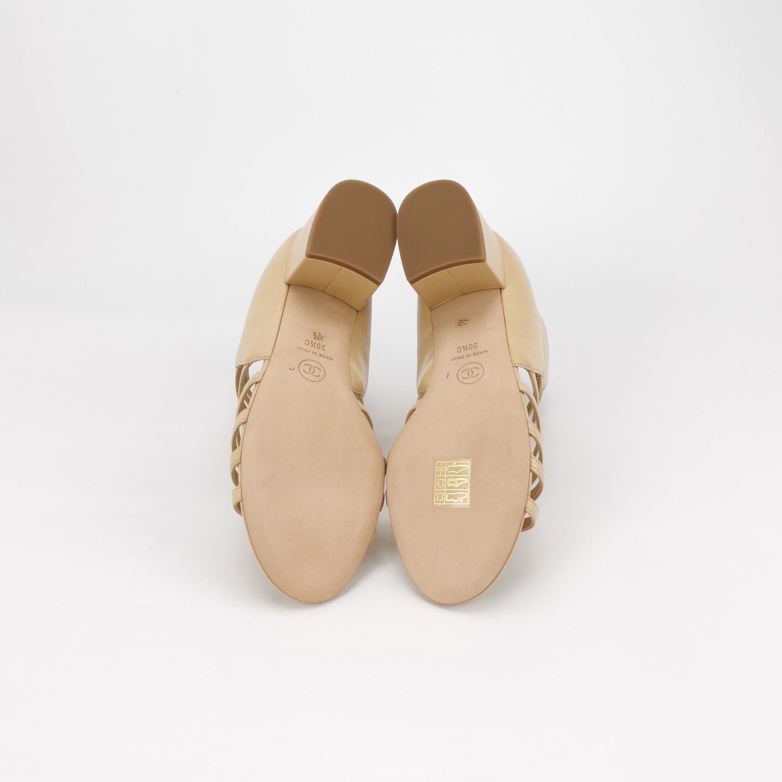 Chanel Chanel Women 6-5 Sandals Size US 6.5 / IT 36.5 - 5 Thumbnail