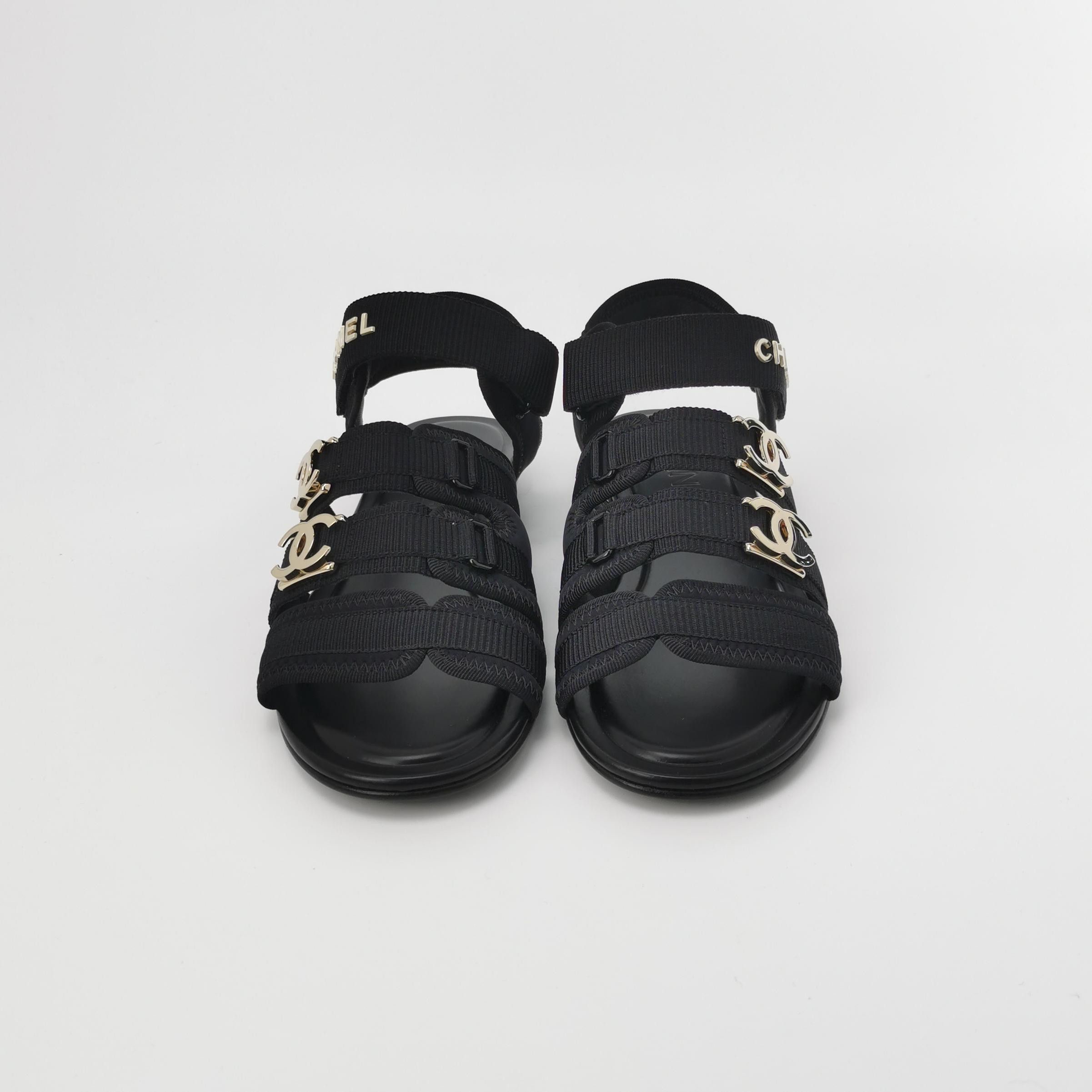 Chanel Chanel Women 5-5 Sandals Size US 5.5 / IT 35.5 - 3 Thumbnail