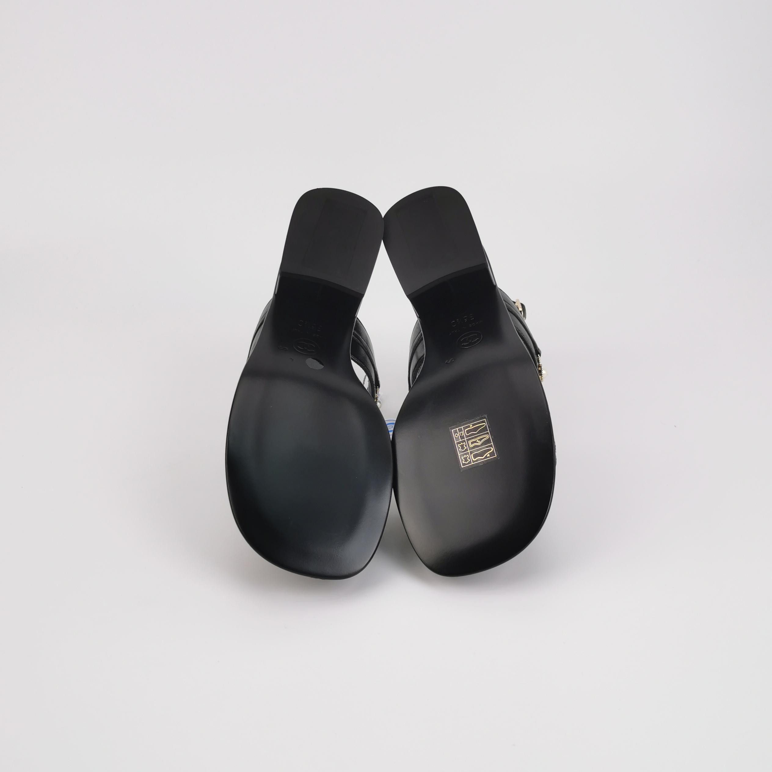 Chanel Chanel Women 6-5 Sandals Size US 6.5 / IT 36.5 - 5 Thumbnail