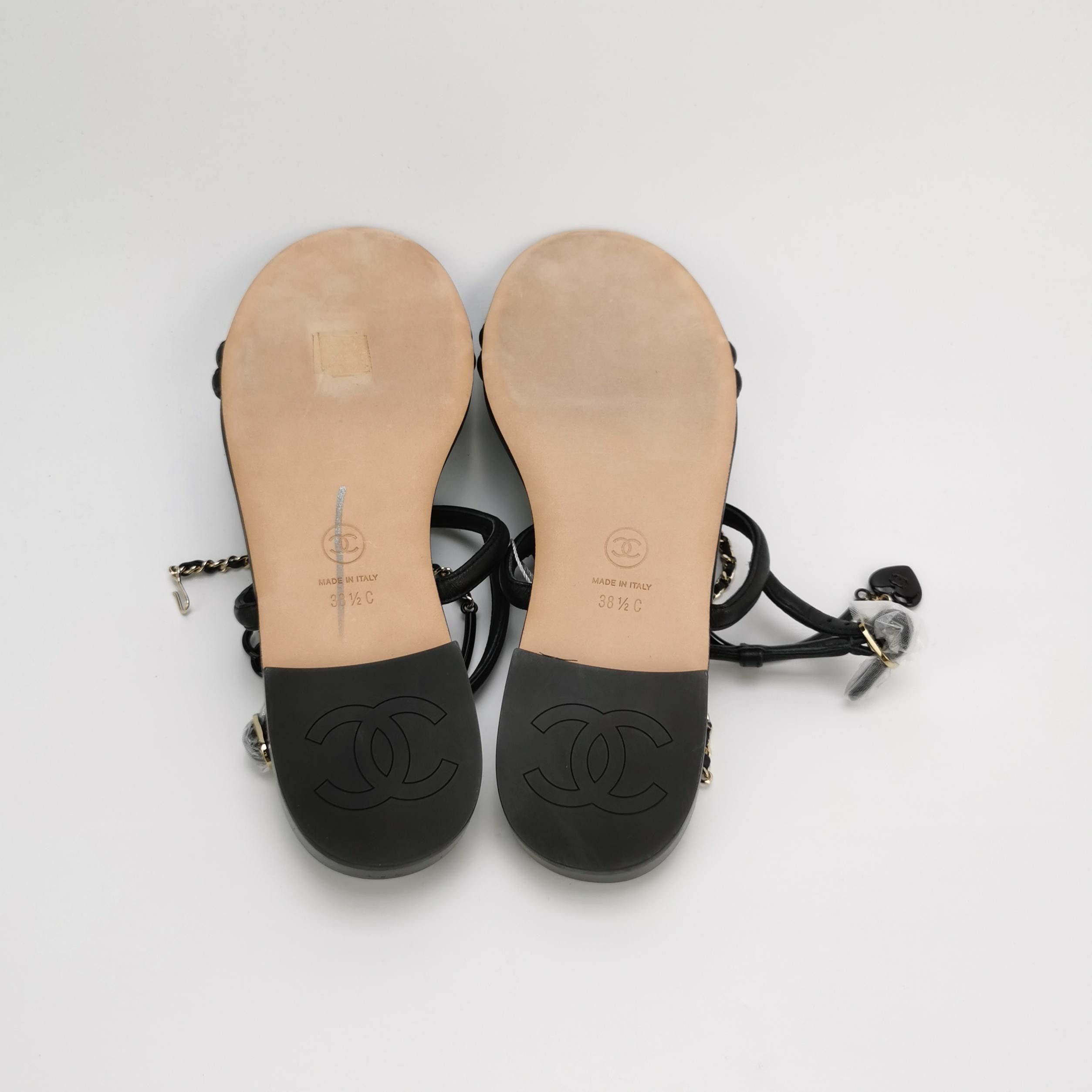 Chanel Chanel Women 8-5 Sandals Size US 8.5 / IT 38.5 - 5 Thumbnail