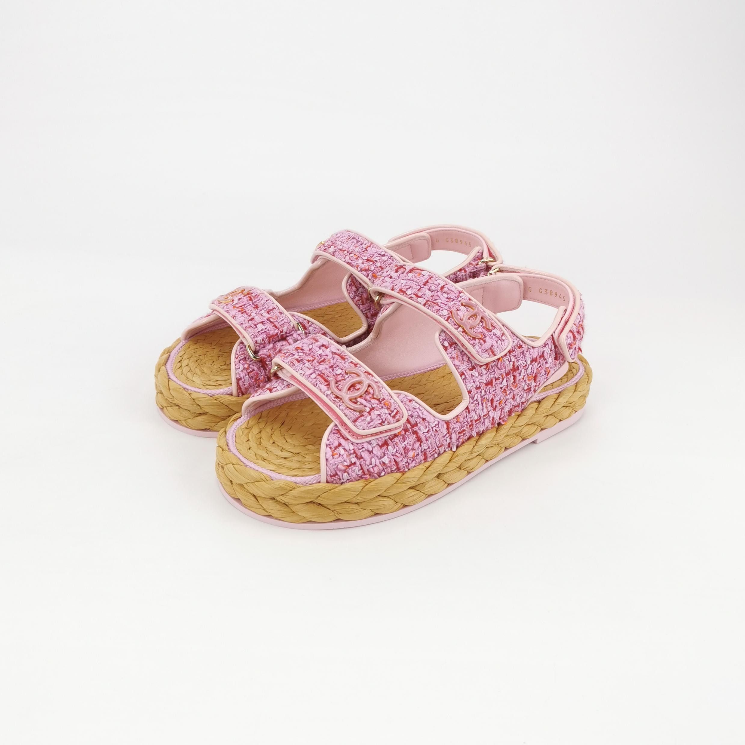 Chanel Chanel Women 7-5 Sandals Size US 7.5 / IT 37.5 - 2 Thumbnail