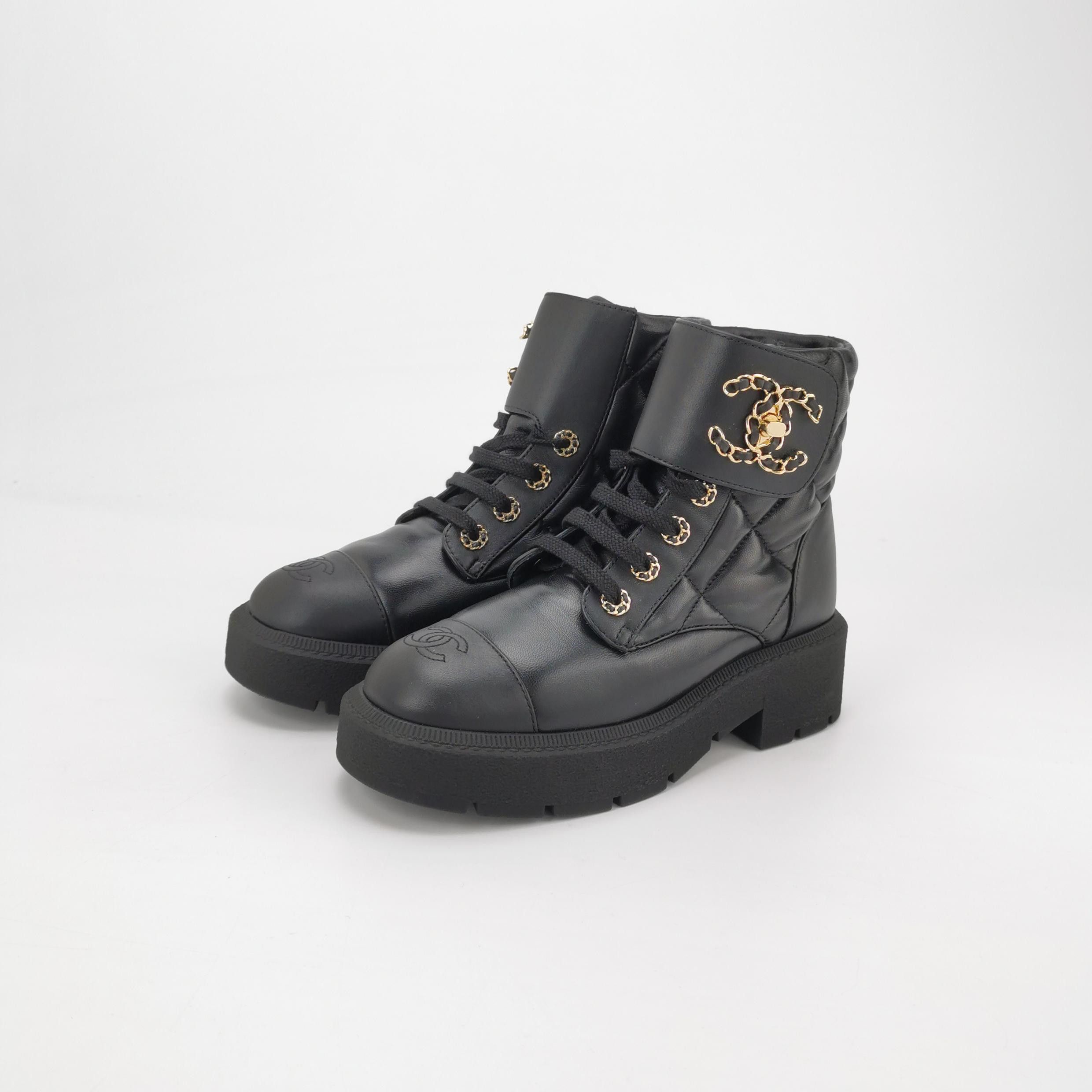 Chanel Chanel Women 7-5 Boots Size US 7.5 / IT 37.5 - 2 Thumbnail