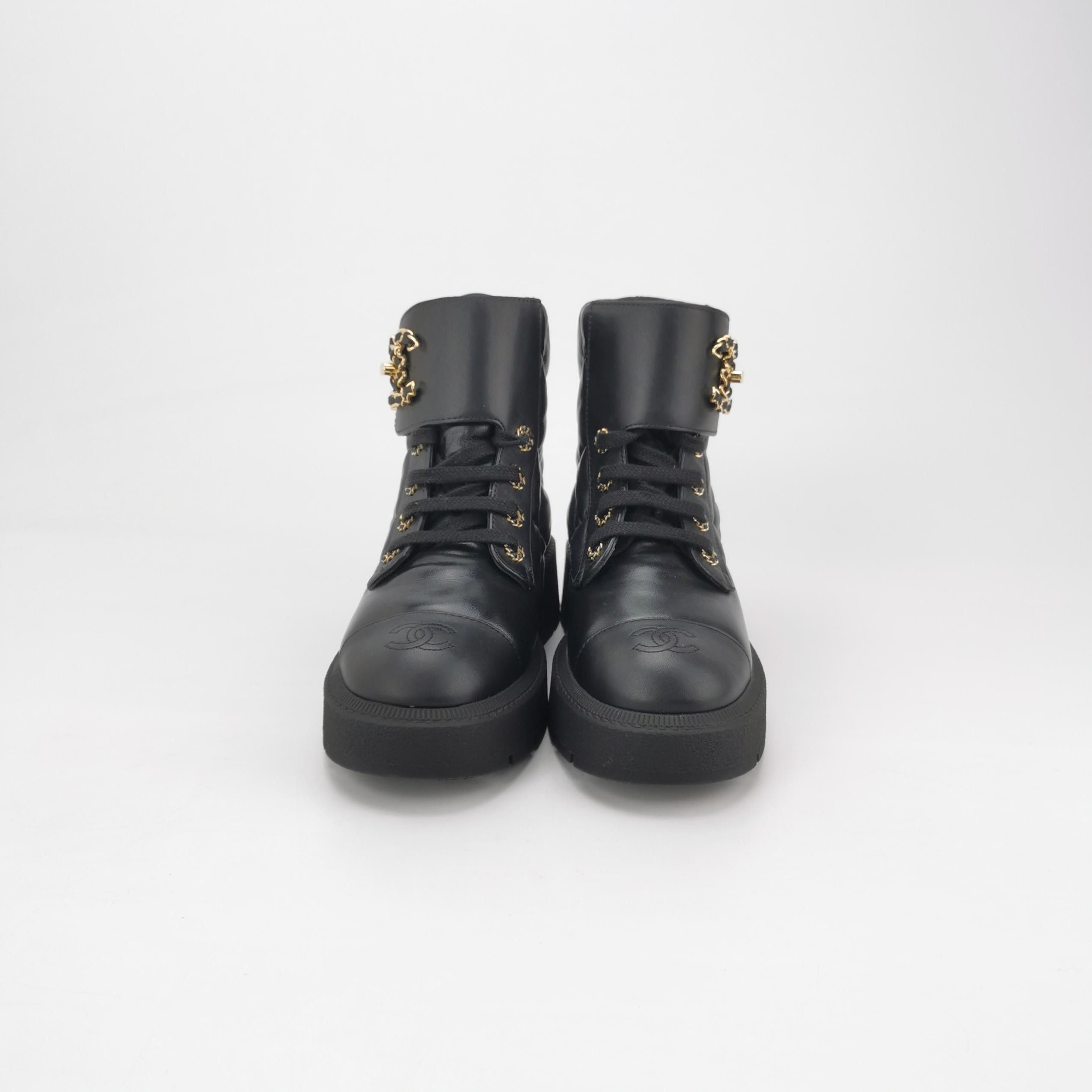 Chanel Chanel Women 7-5 Boots Size US 7.5 / IT 37.5 - 3 Thumbnail