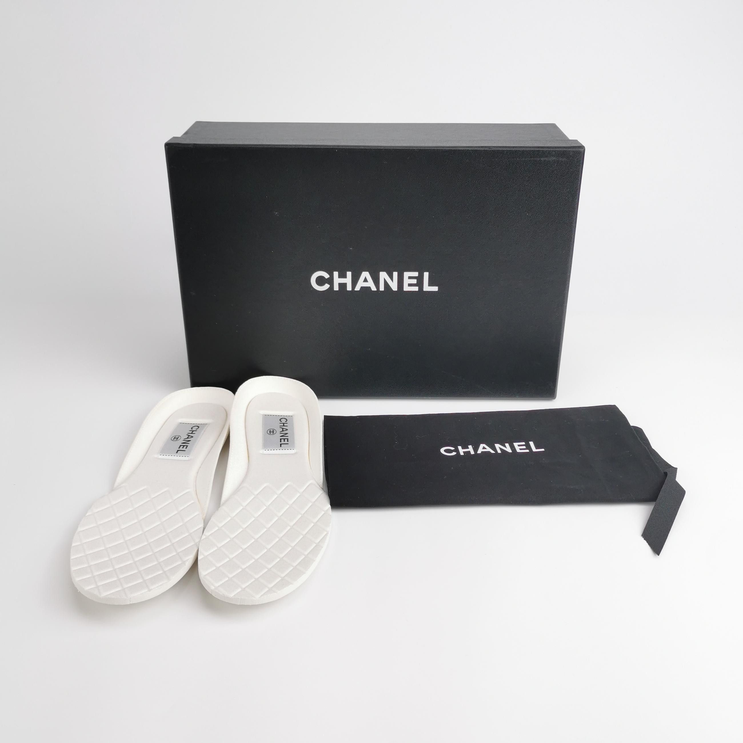 Chanel Chanel Women 7-5 Lowtop Sneakers Size US 7.5 / IT 37.5 - 6 Thumbnail