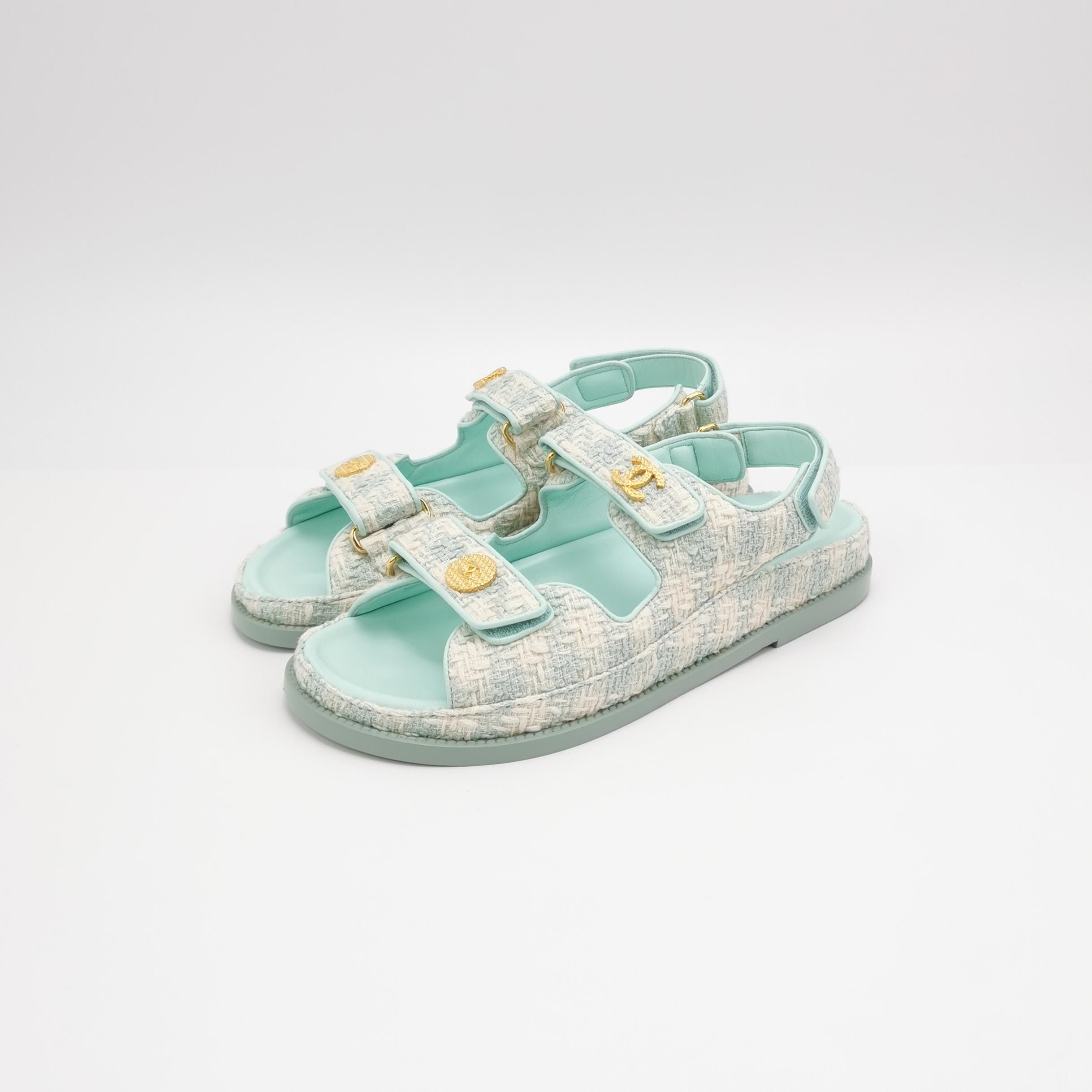 Chanel Chanel Women 7-5 Sandals Size US 7.5 / IT 37.5 - 2 Thumbnail