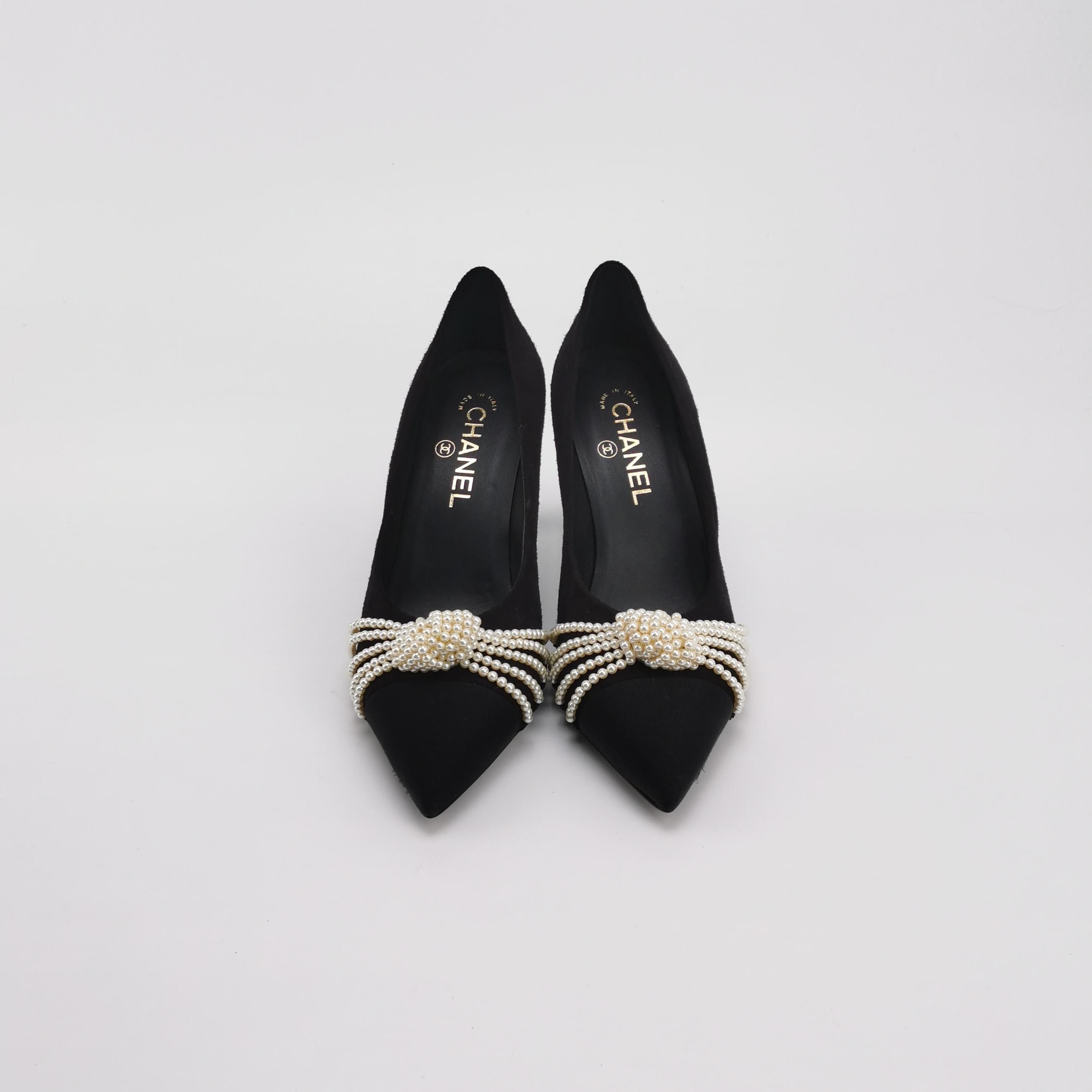 Chanel Chanel Women 8-5 Heels Size US 8.5 / IT 38.5 - 3 Thumbnail