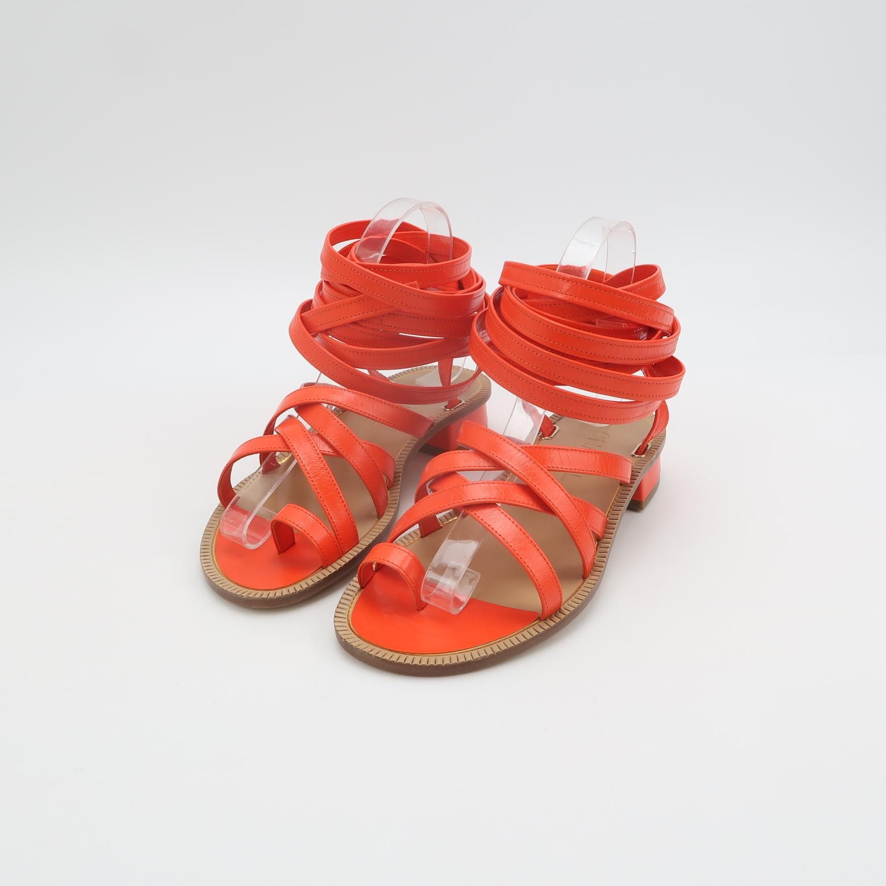 Chanel Chanel Women 5-5 Sandals Size US 5.5 / IT 35.5 - 2 Thumbnail