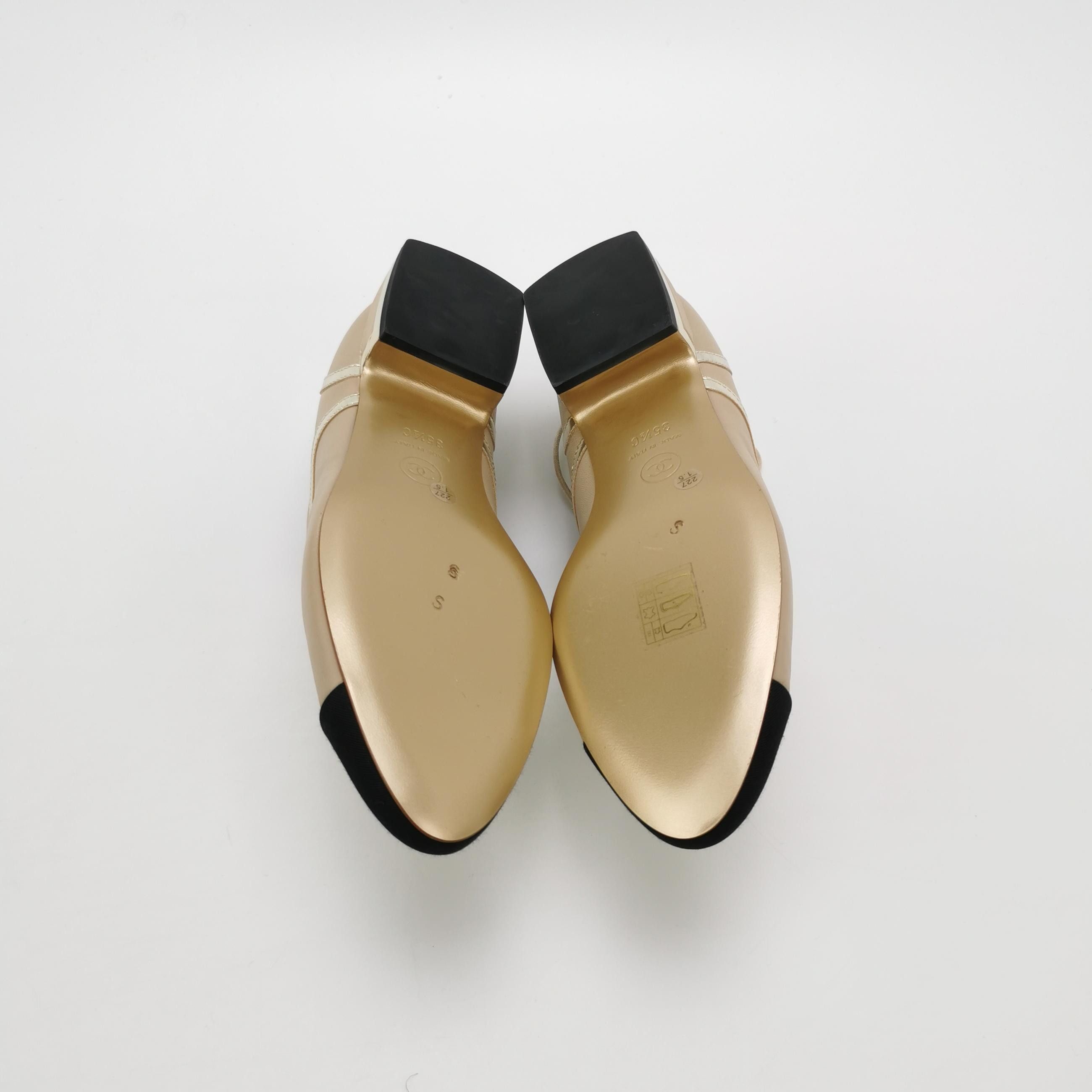 Chanel Chanel Women 5-5 Flats Size US 5.5 / IT 35.5 - 5 Thumbnail