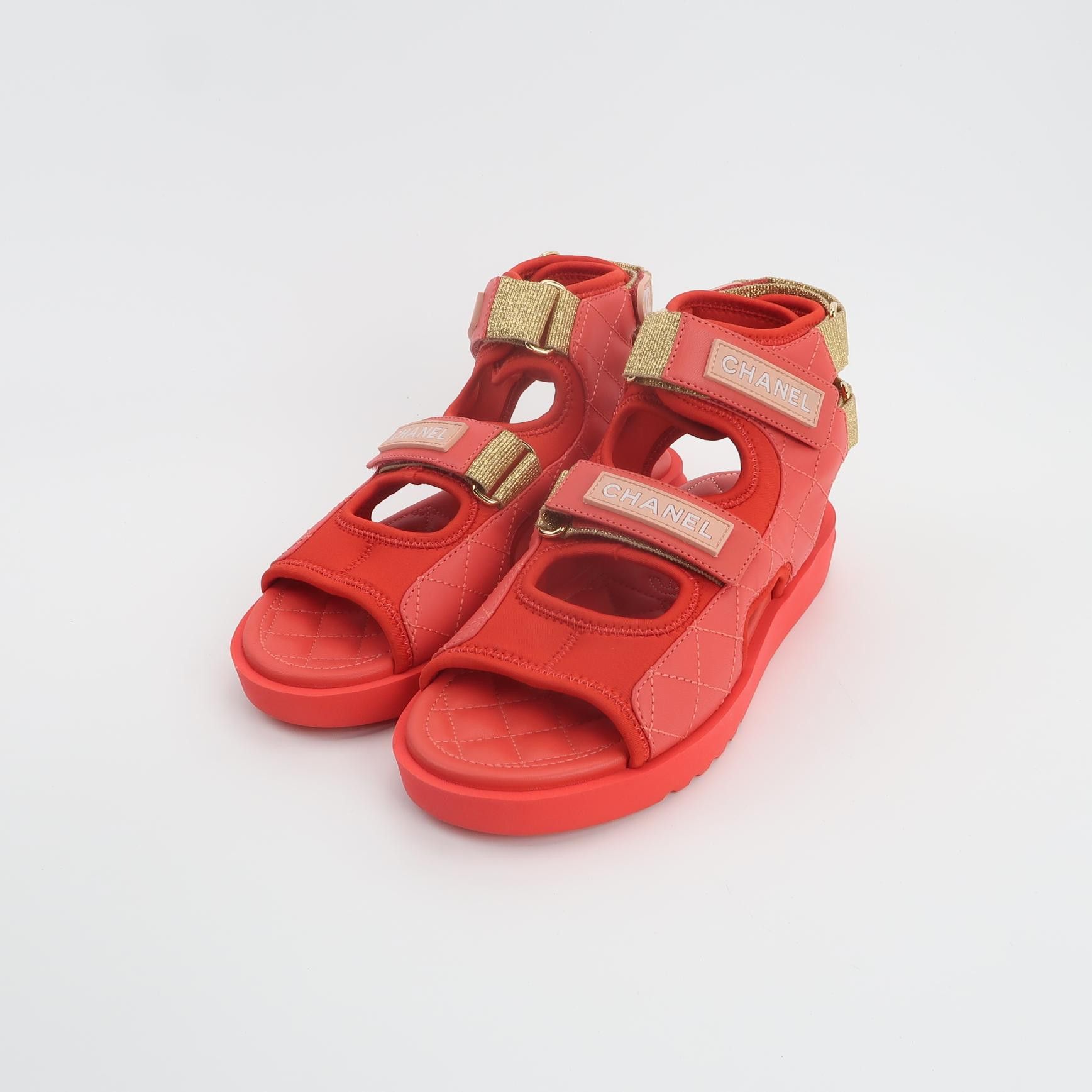 Chanel Chanel Women 6 Sandals Size US 6 / IT 36 - 2 Thumbnail