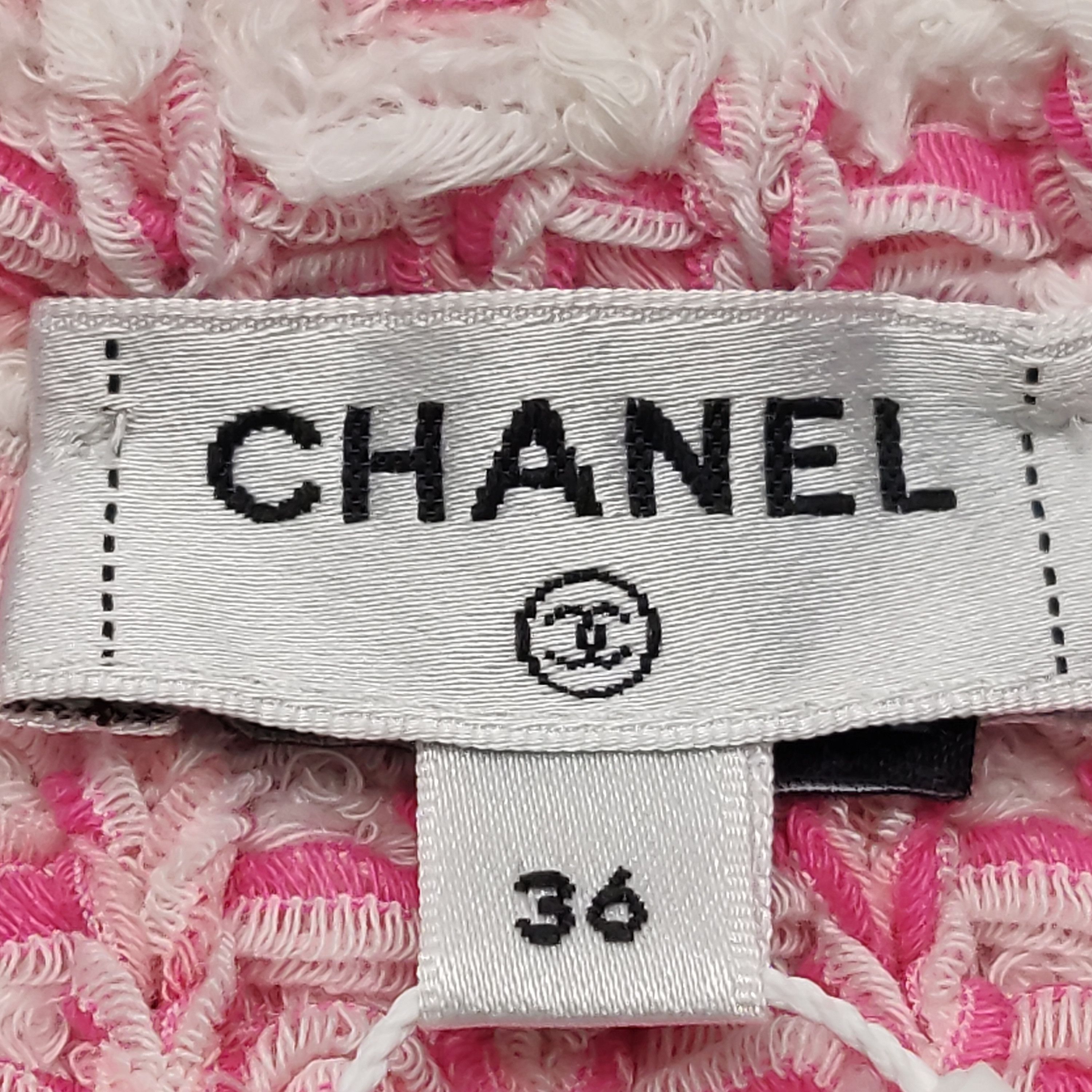 Chanel Chanel Women it_36 Short Sleeve Shirts Size XS / US 0-2 / IT 36-38 - 5 Thumbnail
