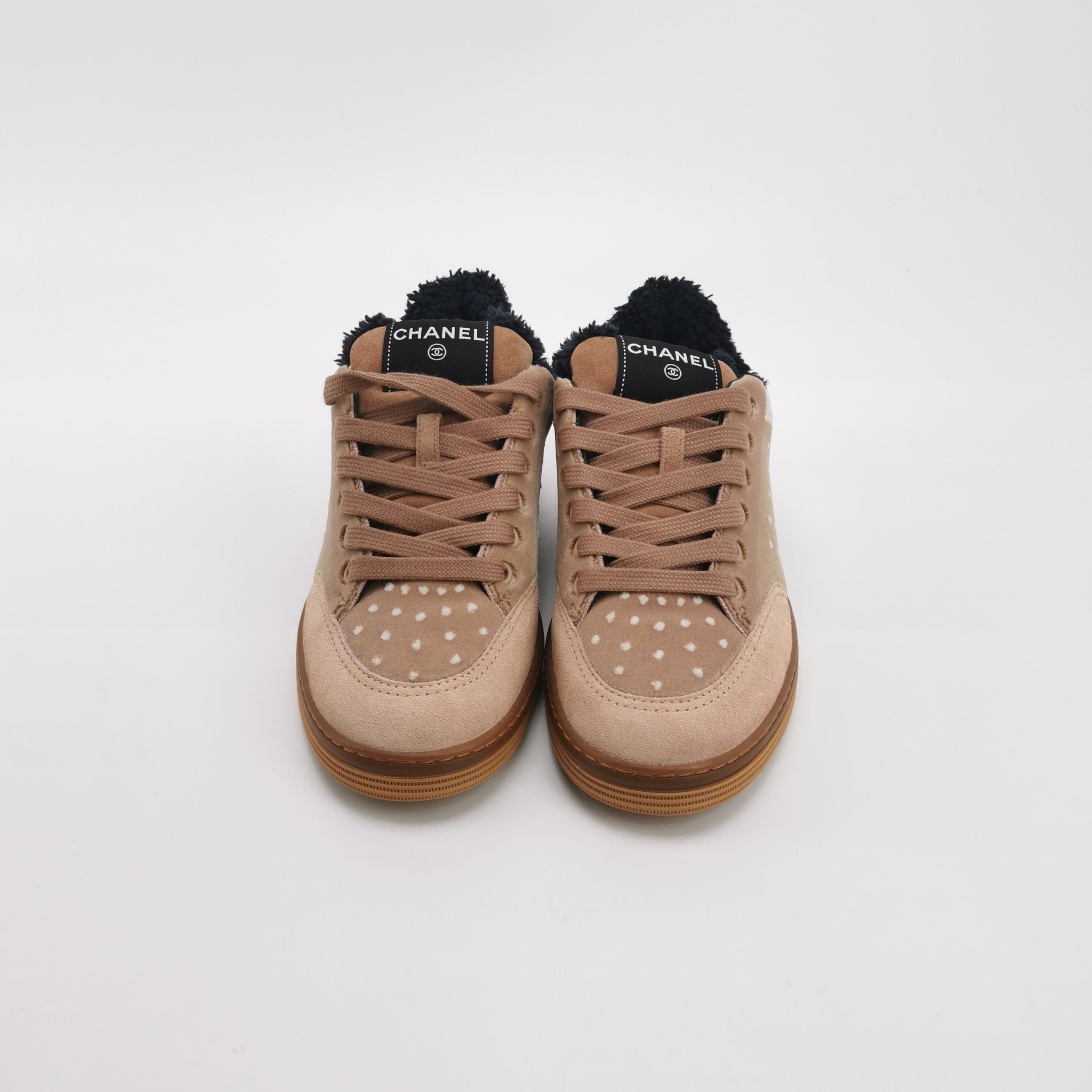 Chanel Chanel Women 8-5 Lowtop Sneakers Size US 8.5 / IT 38.5 - 3 Thumbnail