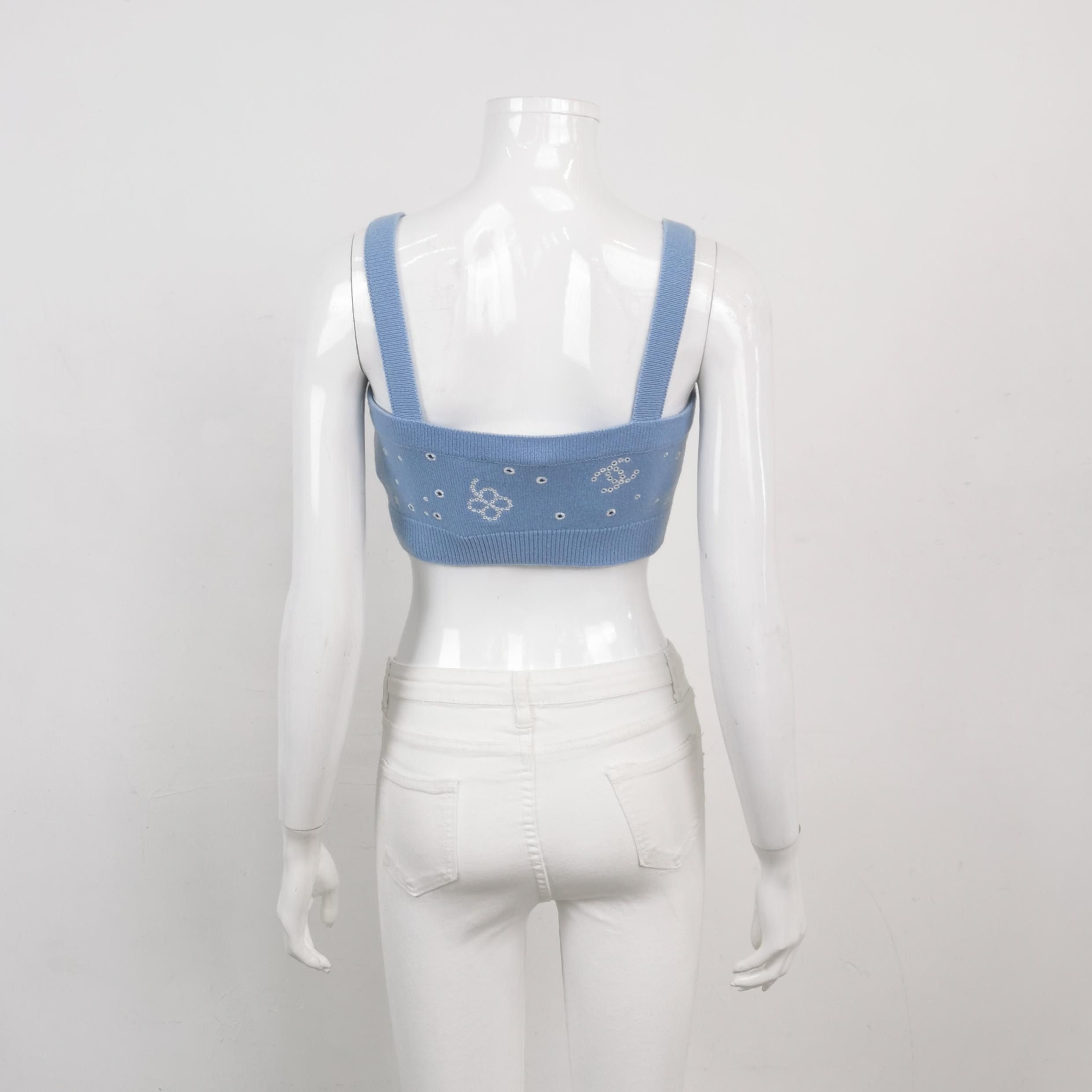 Chanel Chanel Women it_36 Tank Tops Size XS / US 0-2 / IT 36-38 - 2 Thumbnail