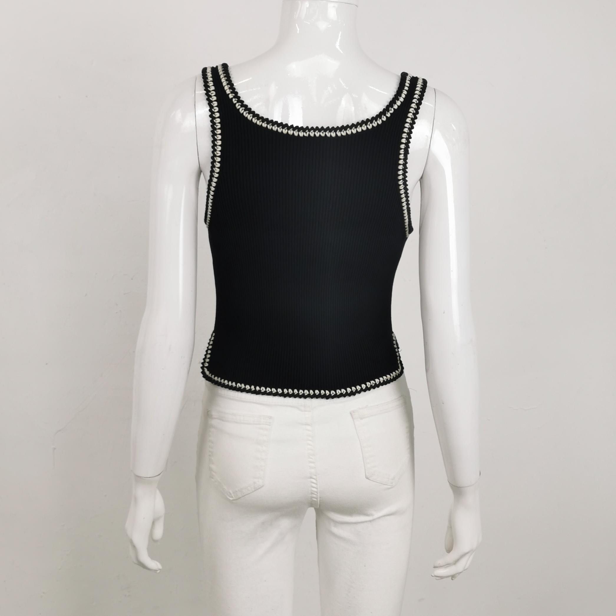 Chanel Chanel Women it_40 Tank Tops Size S / US 4 / IT 40 - 2 Thumbnail