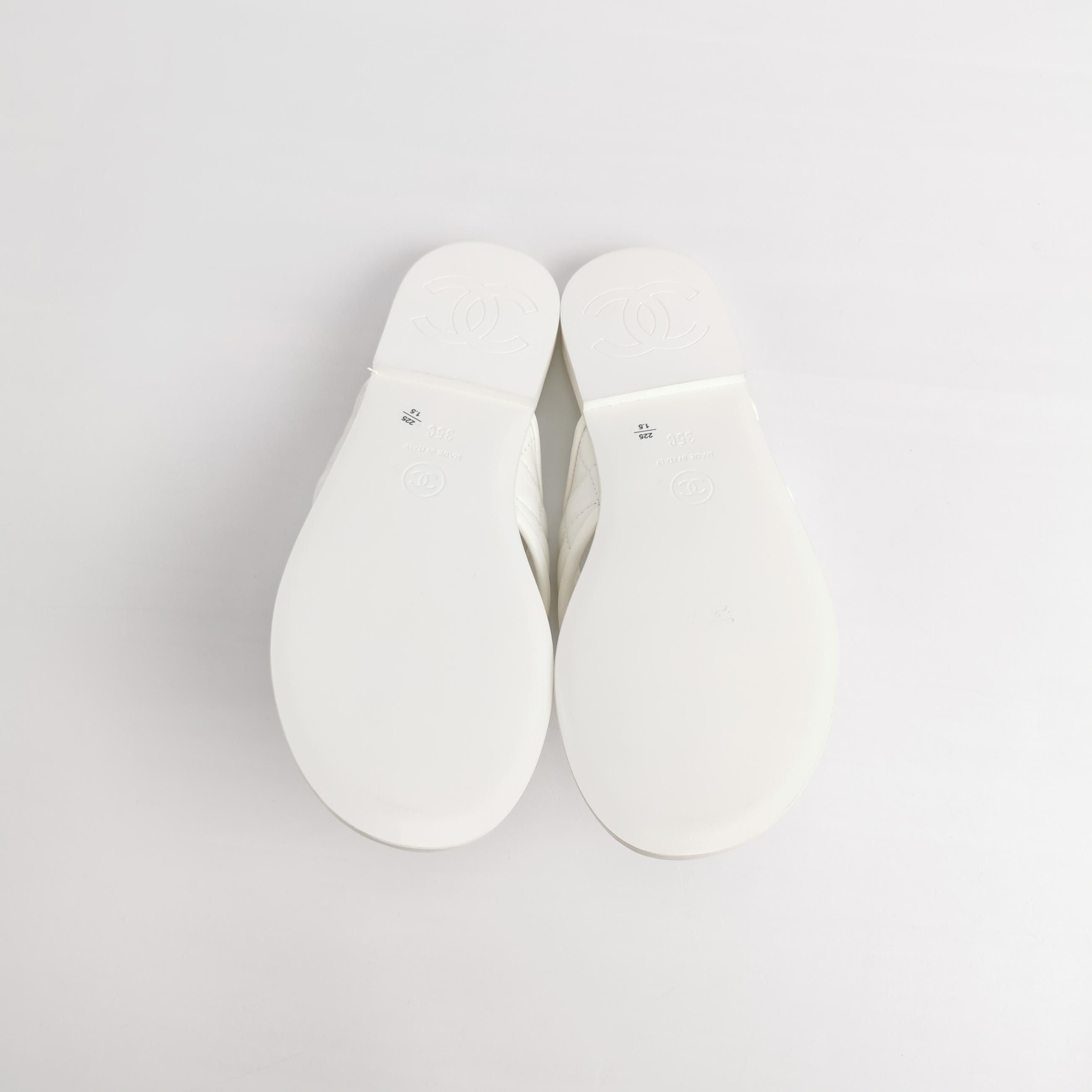 Chanel Chanel Women 5 Sandals Size US 5 / IT 35 - 5 Thumbnail