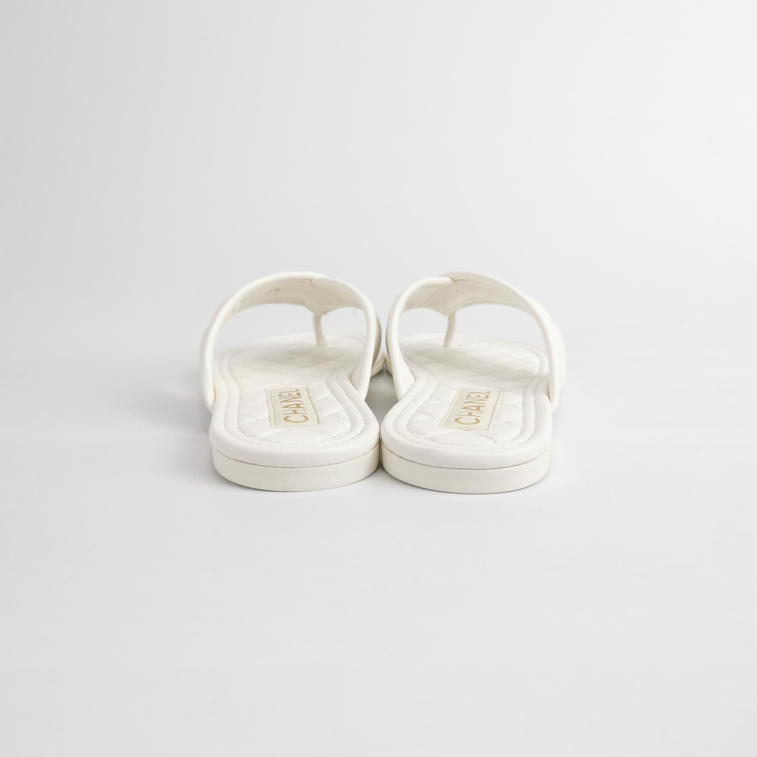 Chanel Chanel Women 5 Sandals Size US 5 / IT 35 - 4 Thumbnail
