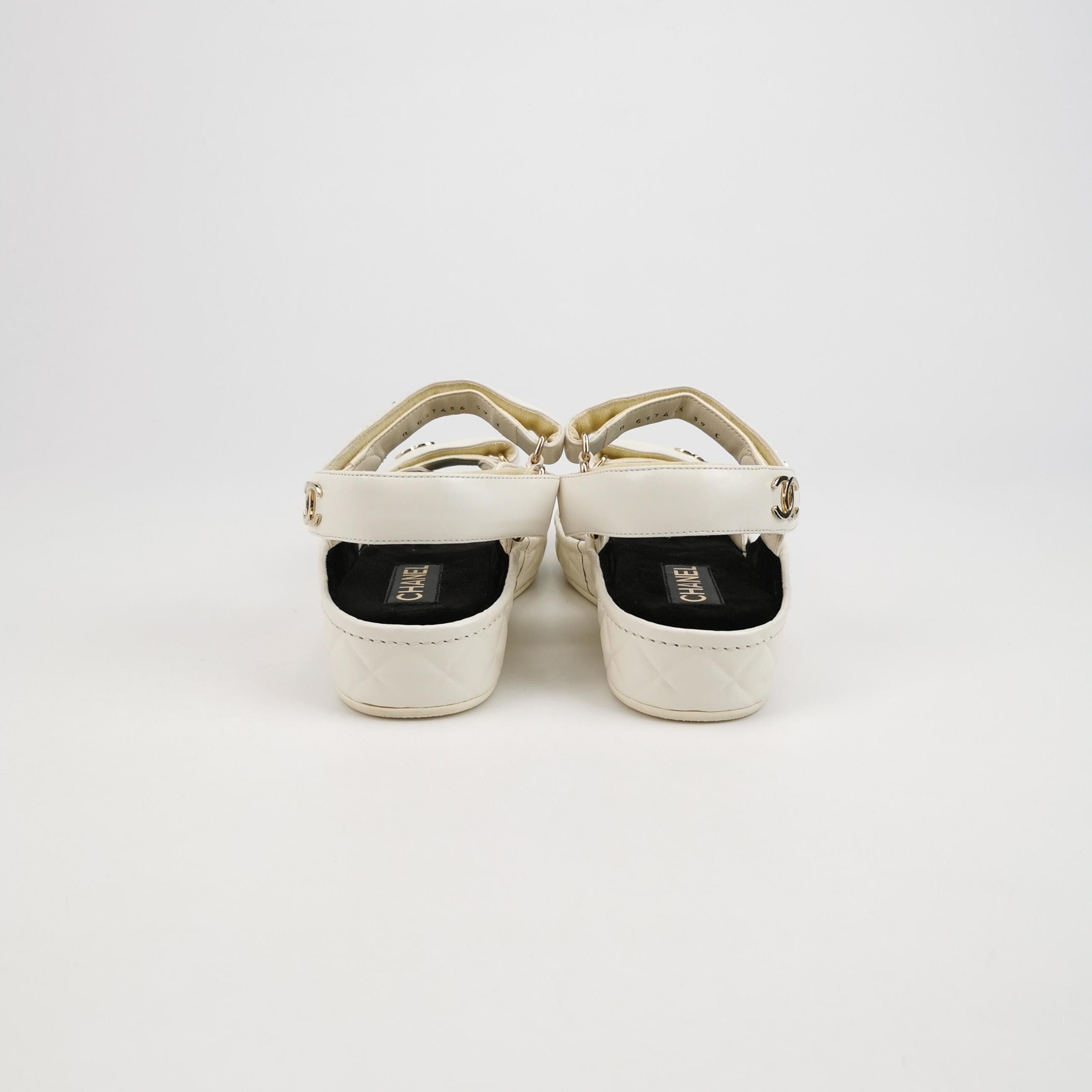 Chanel Chanel Women 9 Sandals Size US 9 / IT 39 - 4 Thumbnail