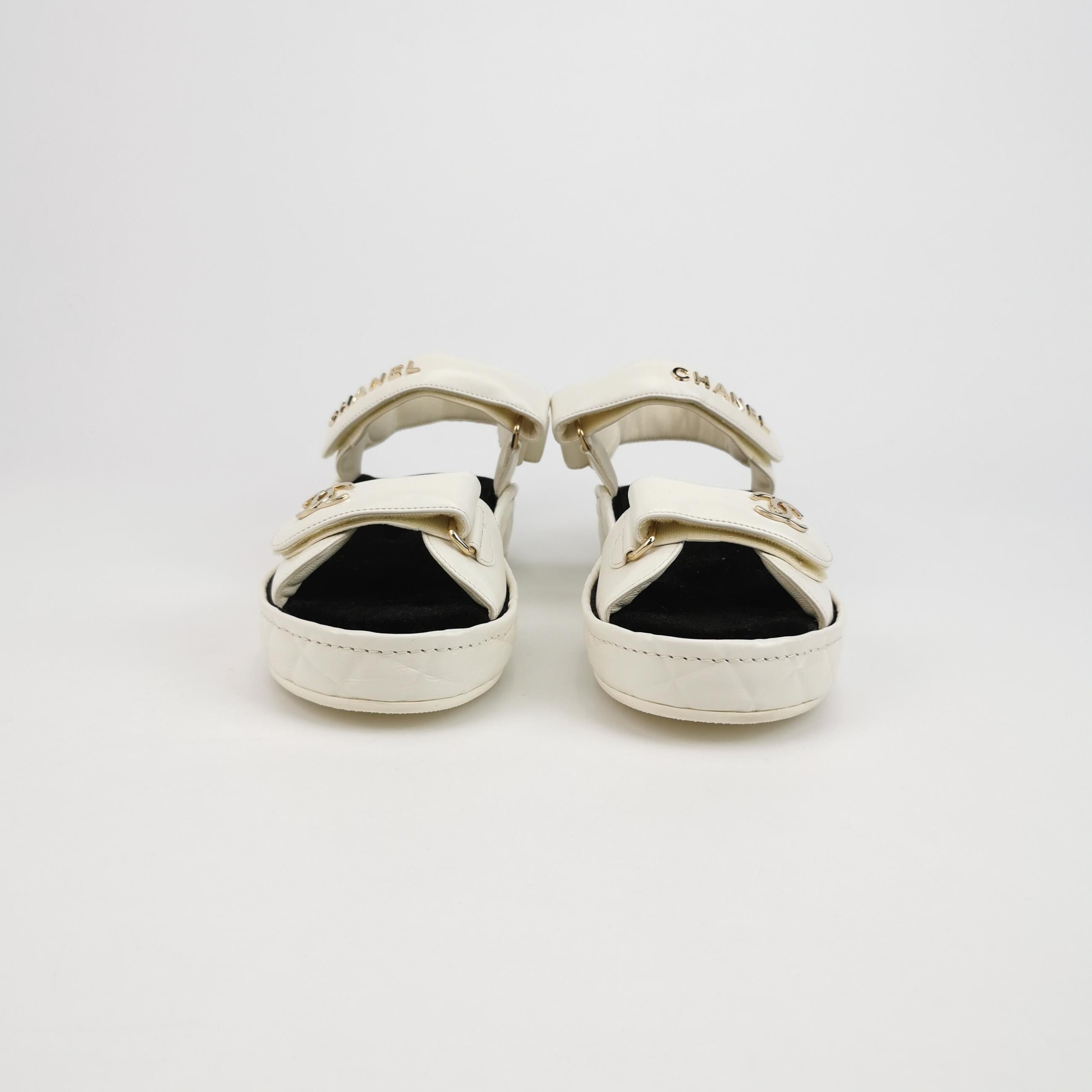 Chanel Chanel Women 9 Sandals Size US 9 / IT 39 - 3 Thumbnail