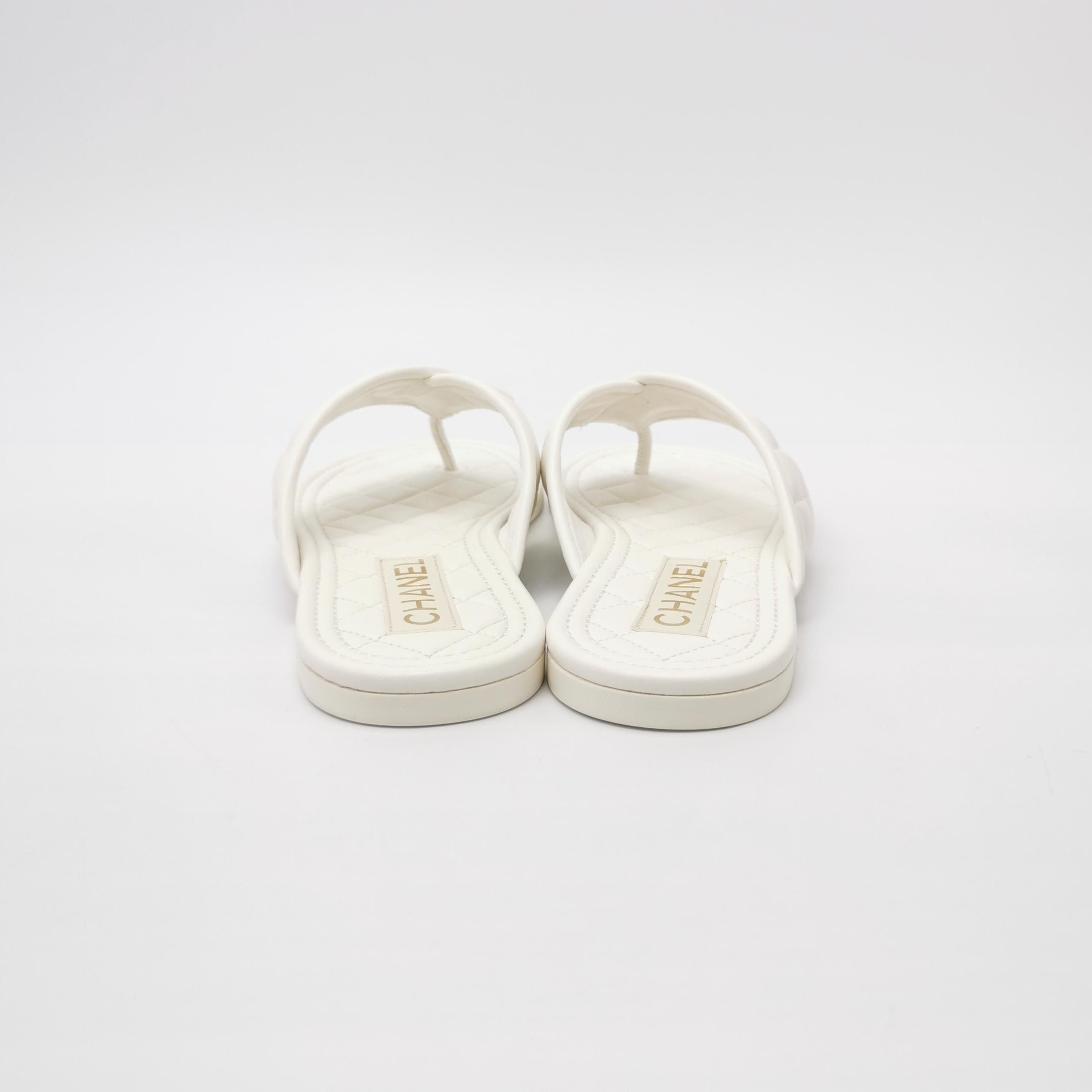 Chanel Chanel Women 6-5 Sandals Size US 6.5 / IT 36.5 - 4 Thumbnail