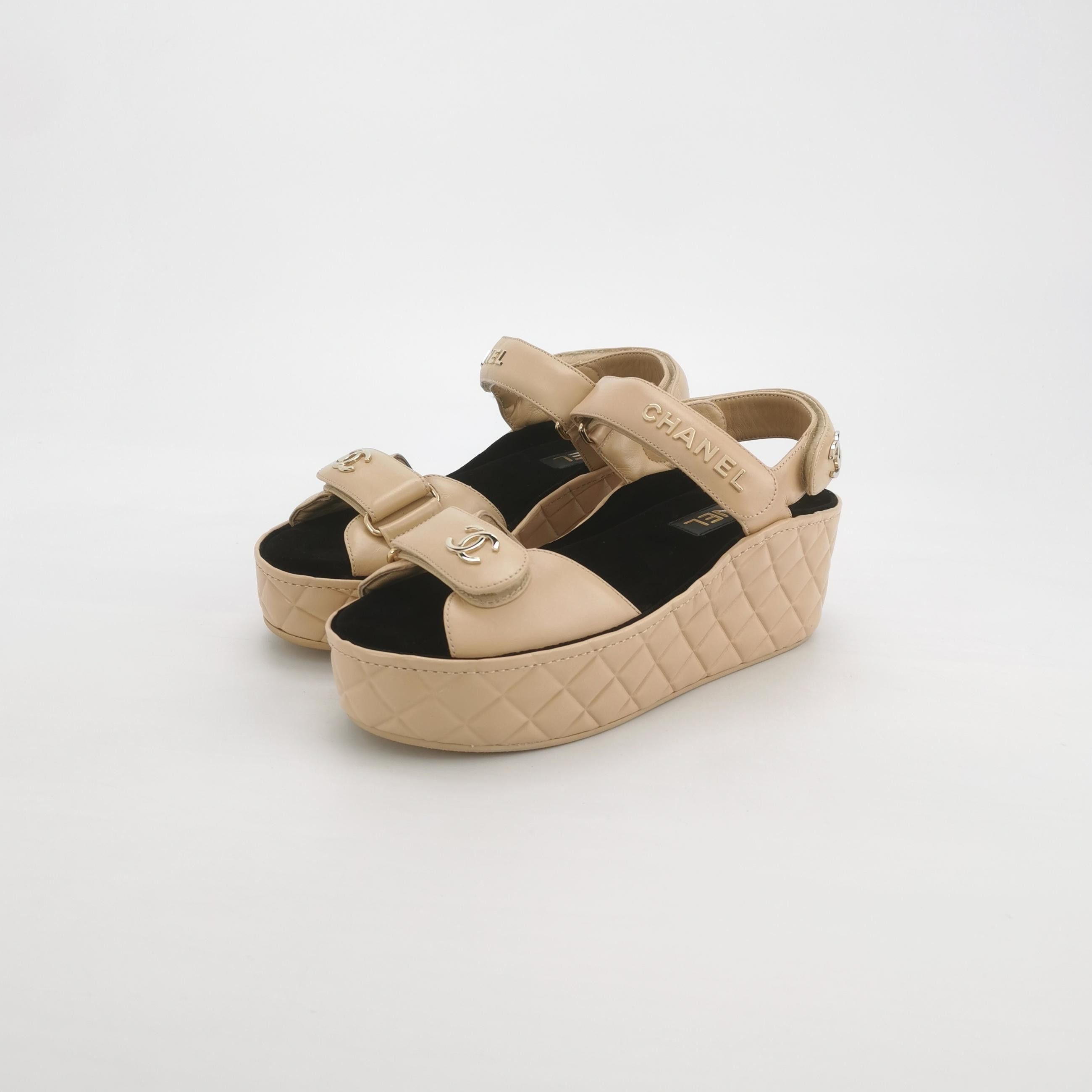 Chanel Chanel Women 8 Sandals Size US 8 / IT 38 - 2 Thumbnail