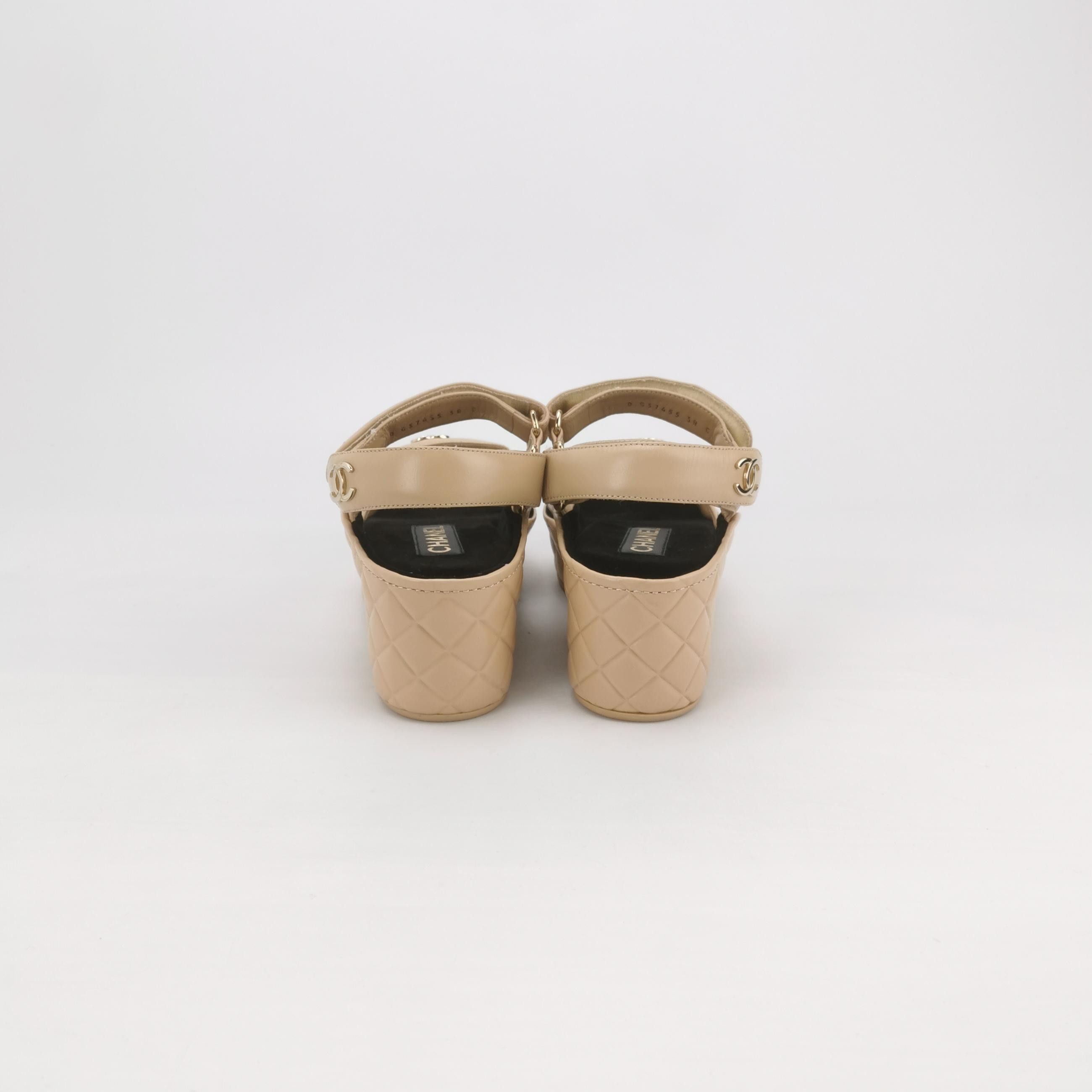 Chanel Chanel Women 8 Sandals Size US 8 / IT 38 - 4 Thumbnail