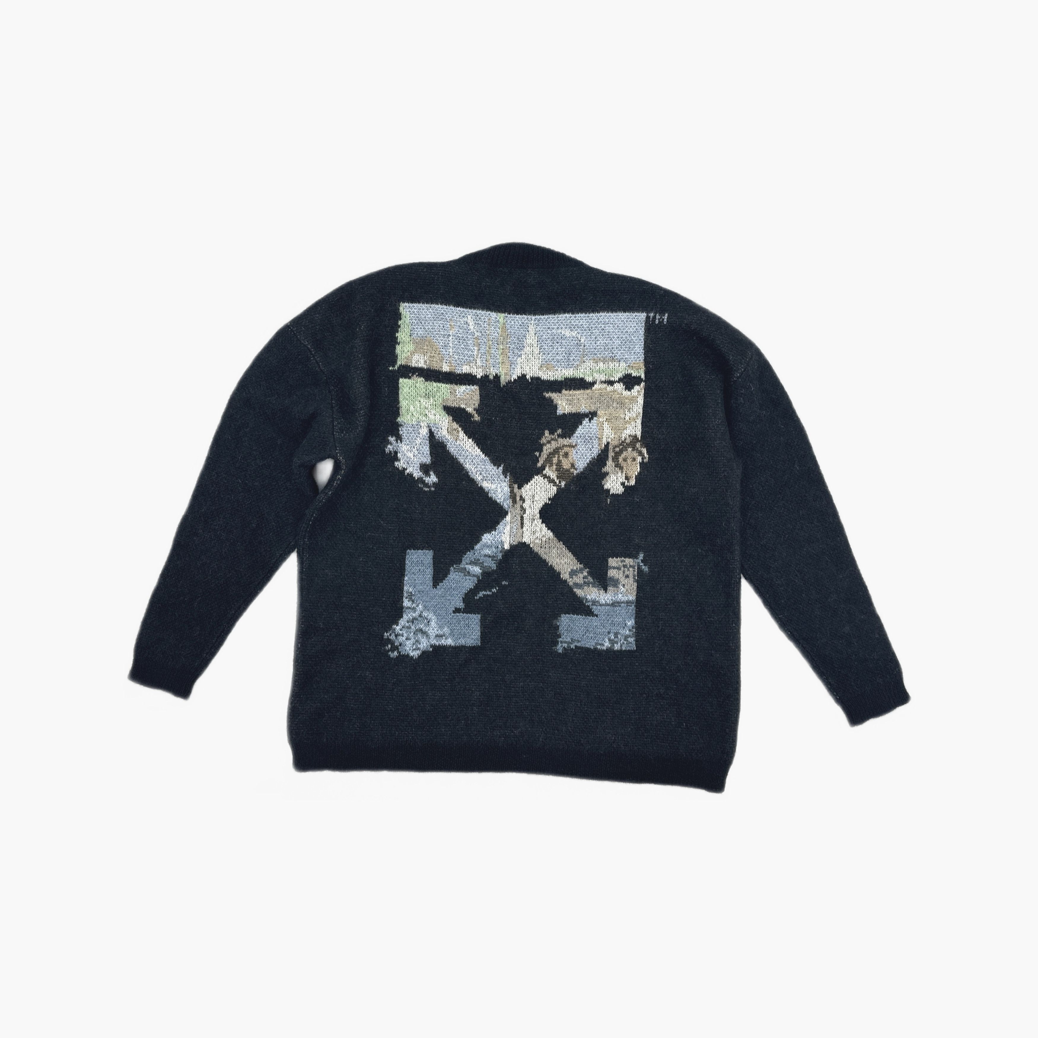 Off-White Off-White Arrows Mohair Sweater Size M Size US M / EU 48-50 / 2 - 2 Thumbnail