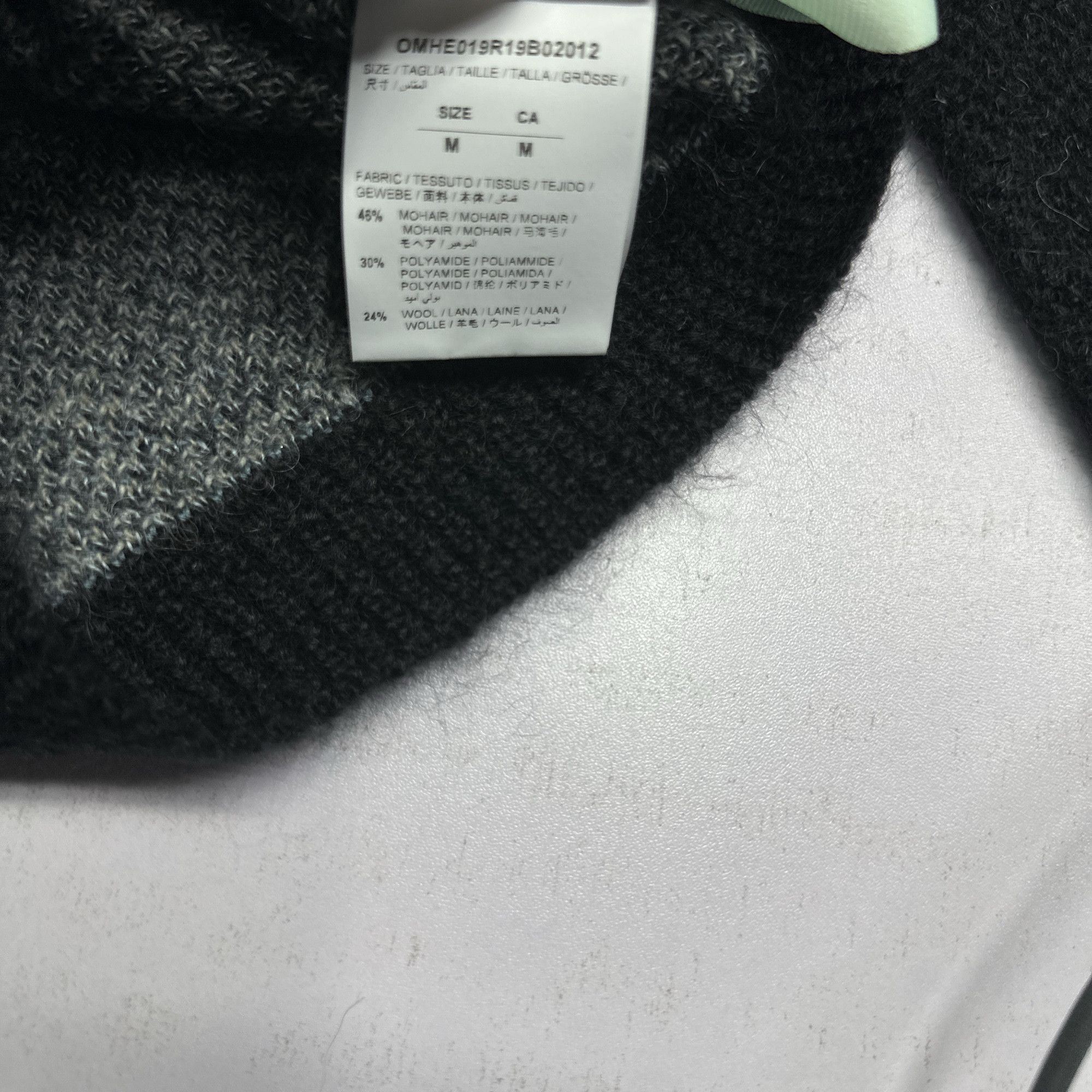 Off-White Off-White Arrows Mohair Sweater Size M Size US M / EU 48-50 / 2 - 5 Thumbnail