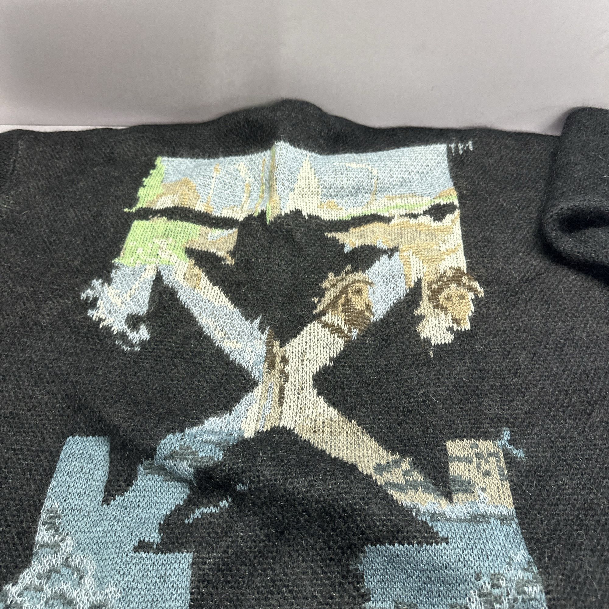 Off-White Off-White Arrows Mohair Sweater Size M Size US M / EU 48-50 / 2 - 6 Thumbnail