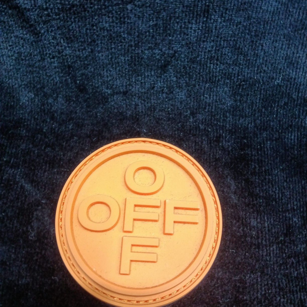 Off-White Off-White Velvet Logo Hoodie Size M Size US M / EU 48-50 / 2 - 3 Thumbnail