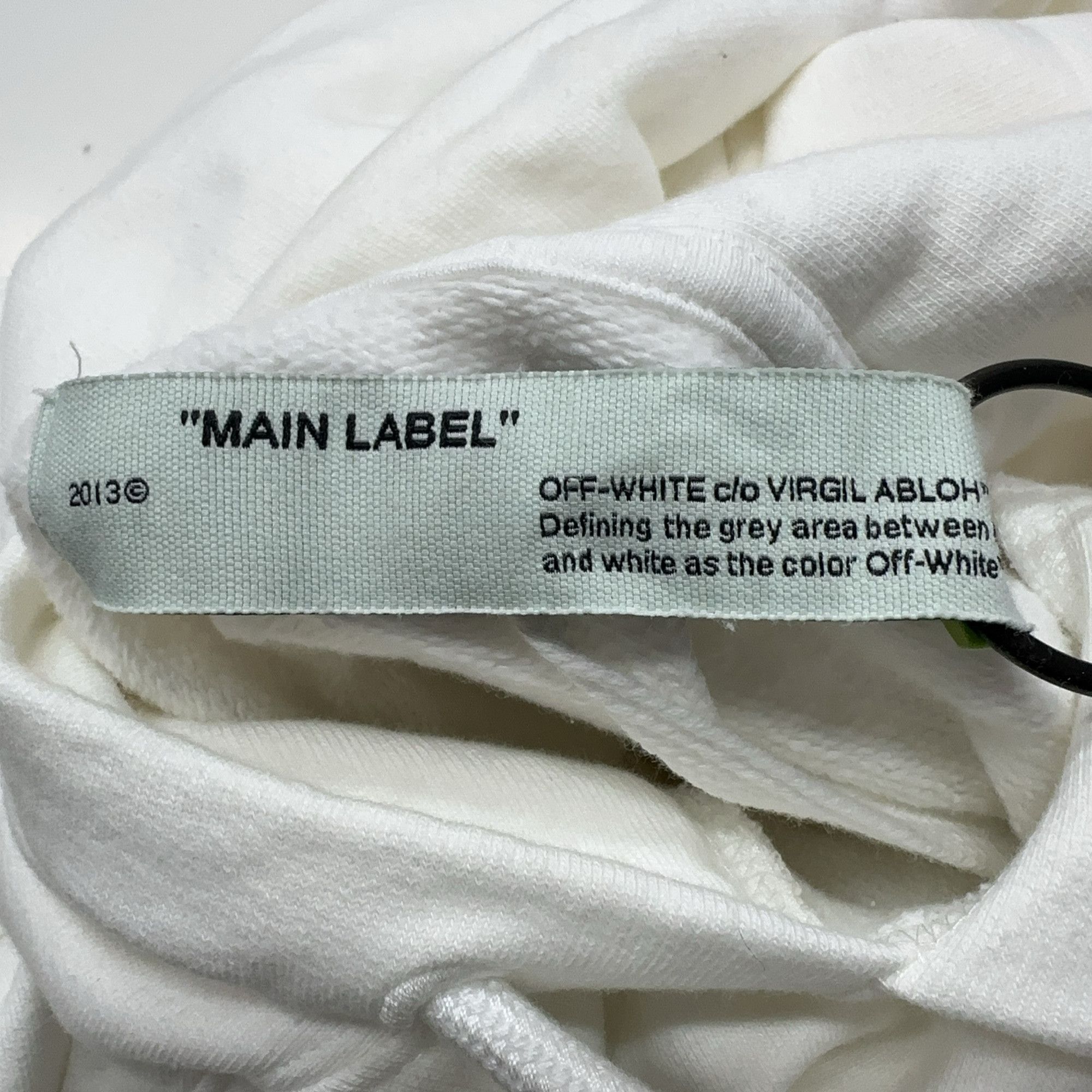 Off-White OFF-WHITE Tape Arrows Hoodie Size L Size US L / EU 52-54 / 3 - 3 Thumbnail