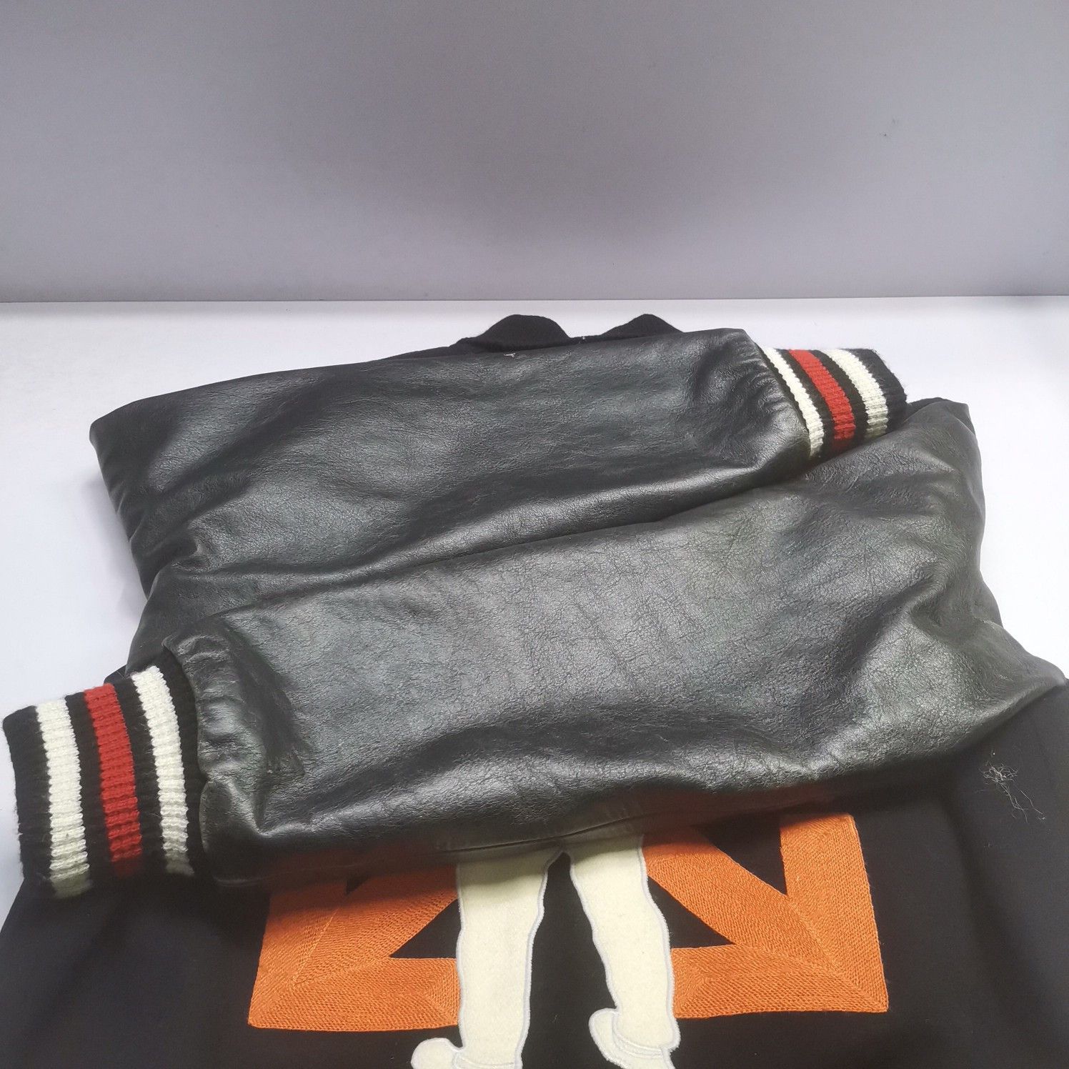Off-White Off-White Industrial Varsity Jacket Size M Size US M / EU 48-50 / 2 - 13 Thumbnail