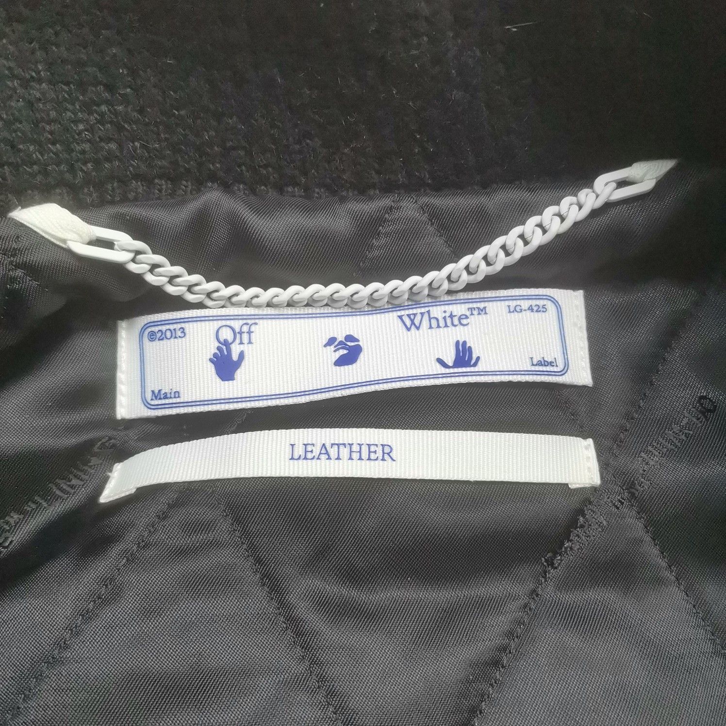 Off-White Off-White Industrial Varsity Jacket Size M Size US M / EU 48-50 / 2 - 4 Thumbnail