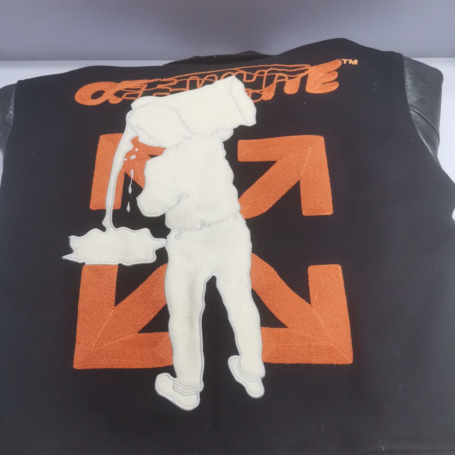 Off-White Off-White Industrial Varsity Jacket Size M Size US M / EU 48-50 / 2 - 5 Thumbnail