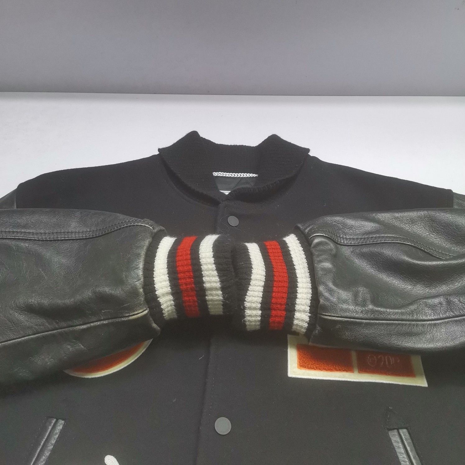 Off-White Off-White Industrial Varsity Jacket Size M Size US M / EU 48-50 / 2 - 7 Thumbnail