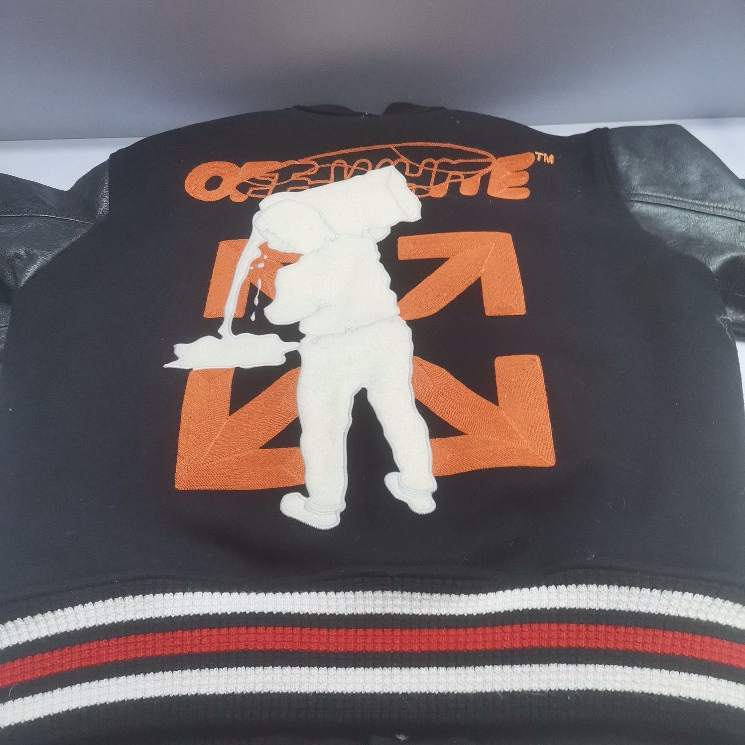 Off-White Off-White Industrial Varsity Jacket Size M Size US M / EU 48-50 / 2 - 12 Thumbnail