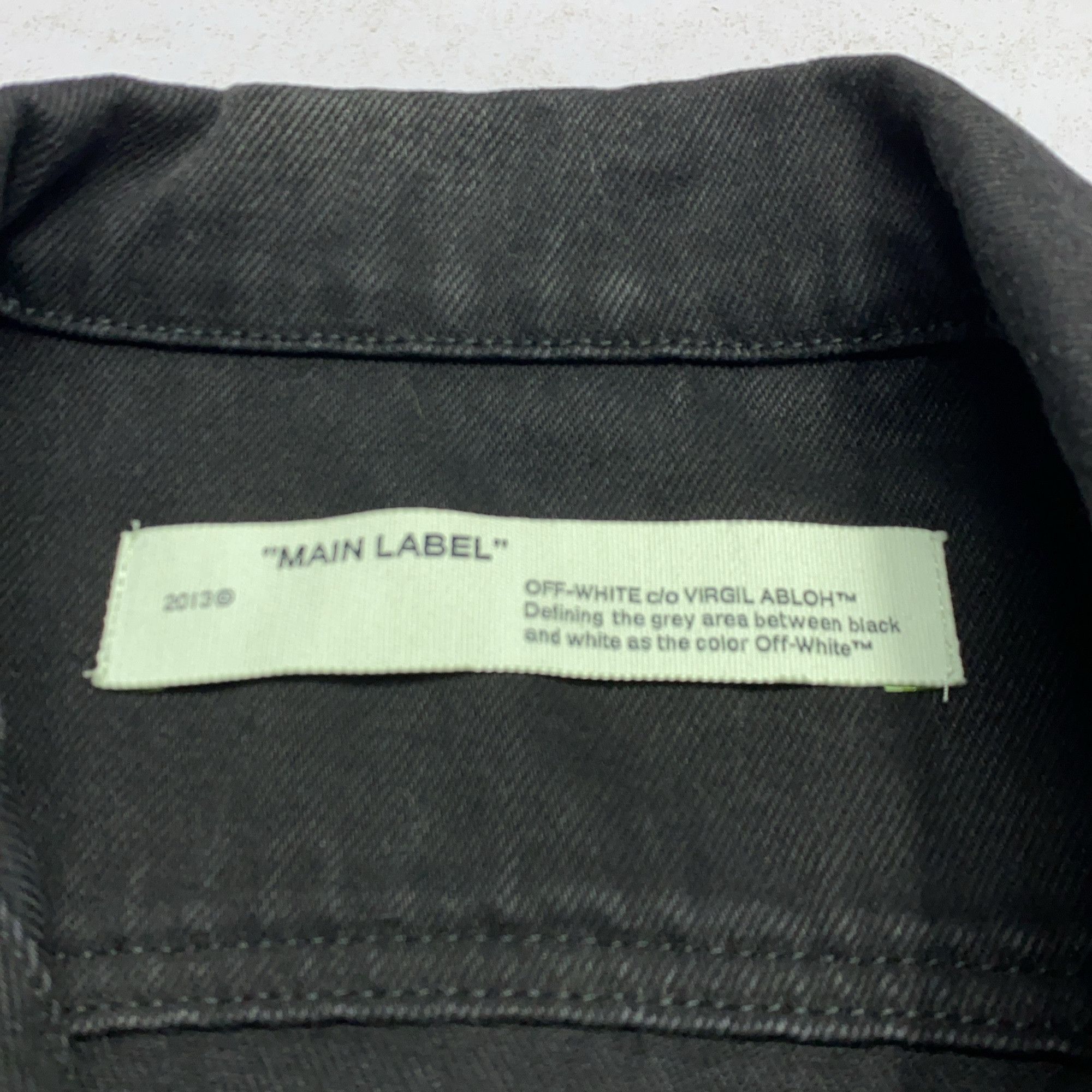 Off-White Off-White Tape Arrow Denim Jacket Size S Size US S / EU 44-46 / 1 - 3 Thumbnail